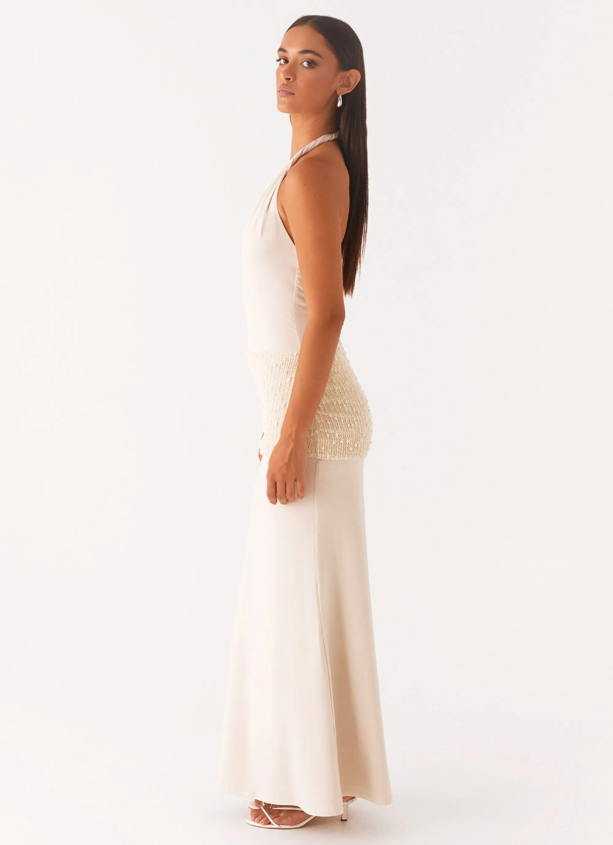 Day To Night Scenic Maxi Dress - Sand