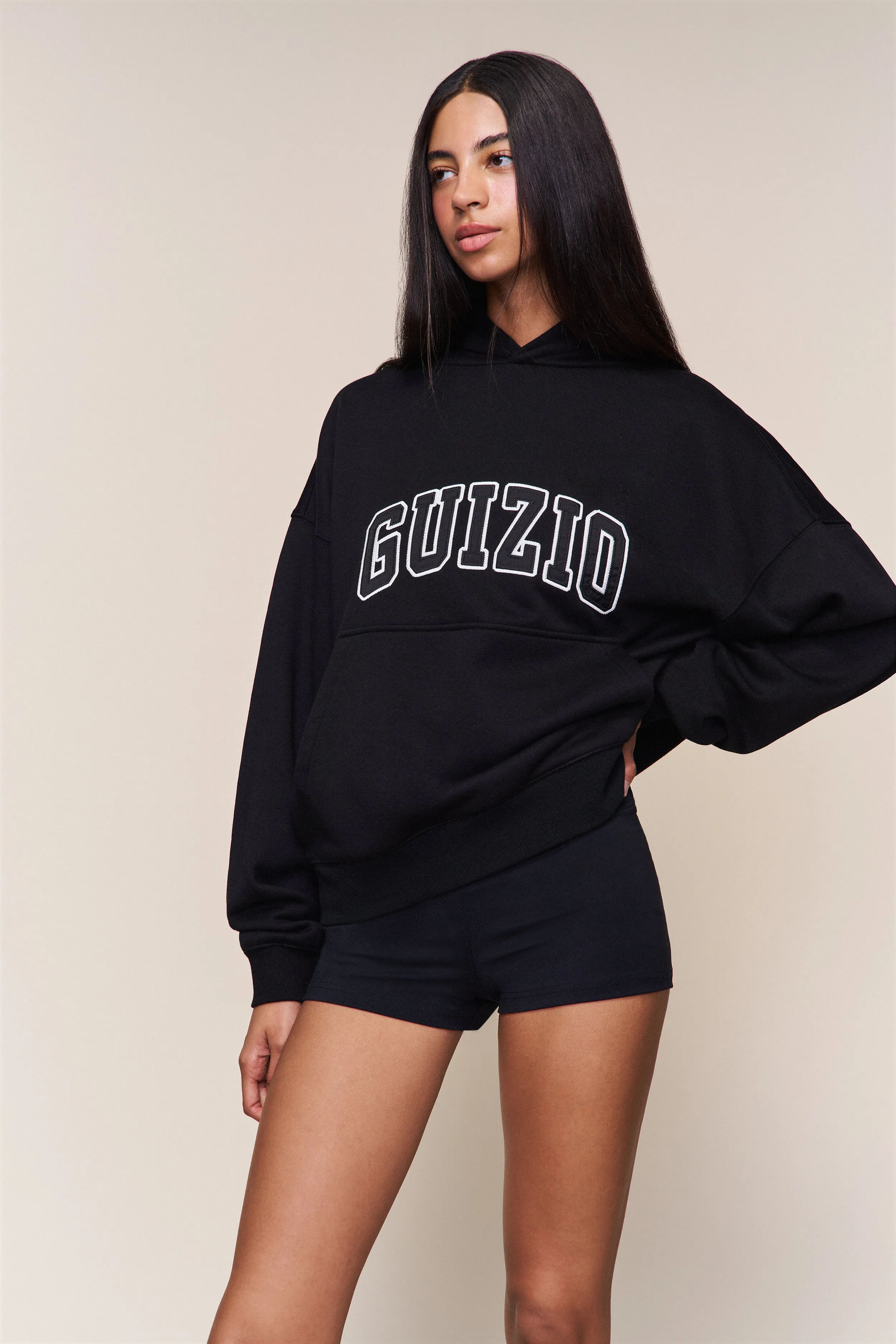 Guizio Pullover Hoodie Neutral Style Sustainable Material