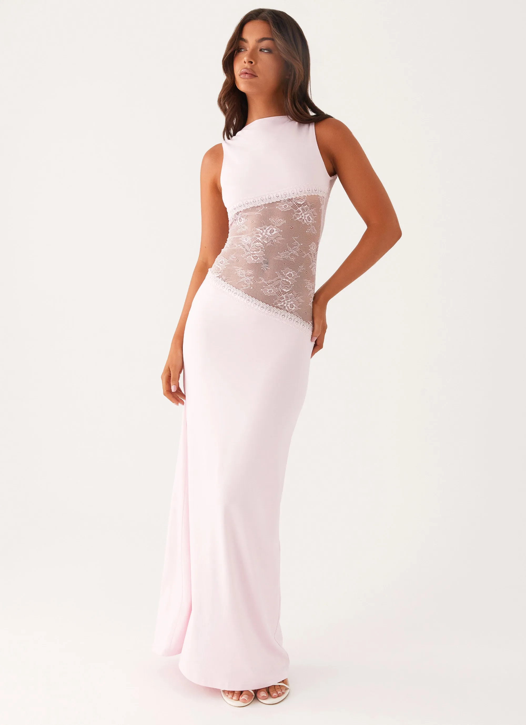 Lucinda Maxi Dress - Pink Cozy Vibe Weekend Favorite
