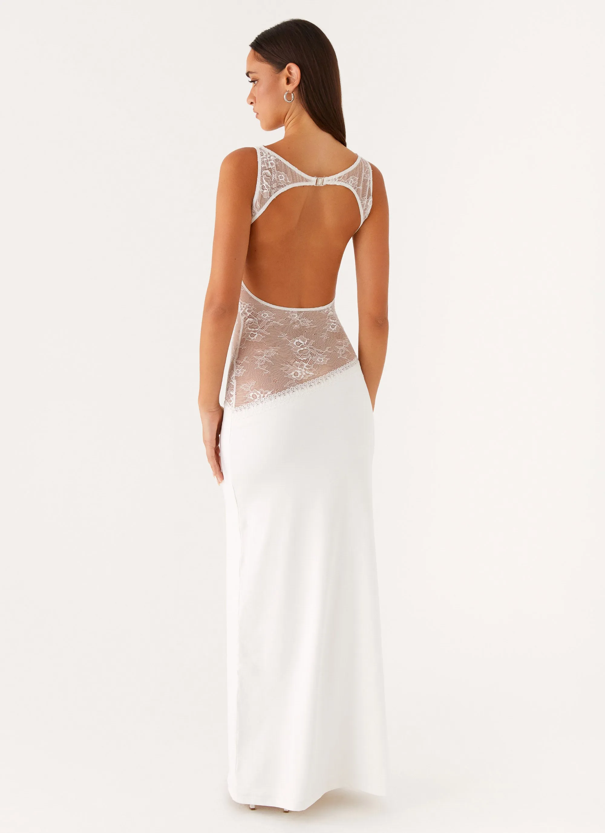 Vibrant Look Lucinda Maxi Dress - White