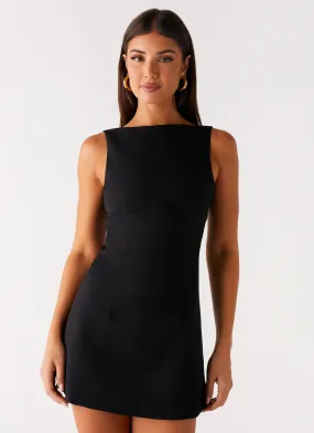 Lulita Mini Dress - Black Daily Flex
