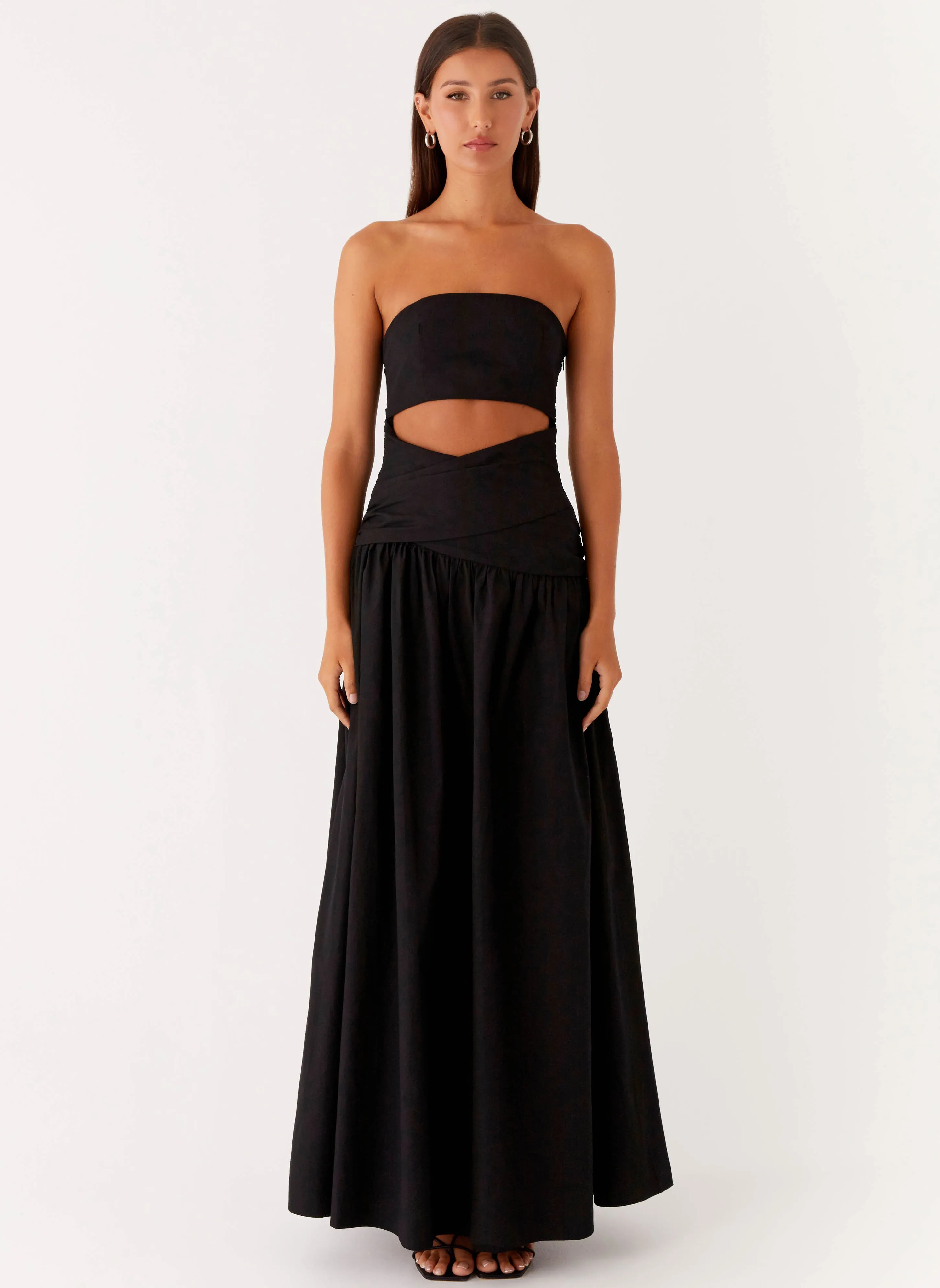 Seasonal Style Lumen Maxi Dress - Black