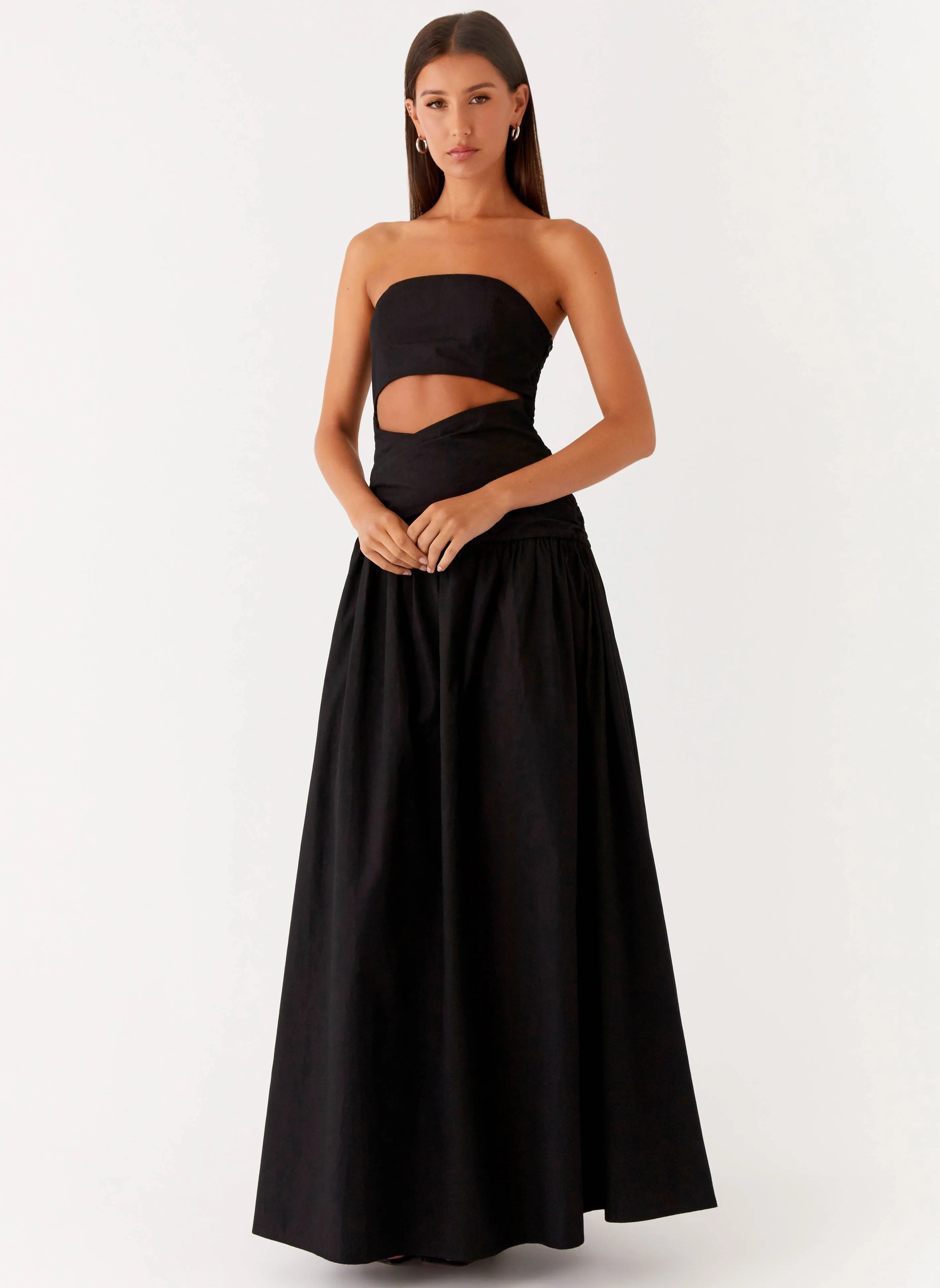 Lumen Maxi Dress - Black Season Ready