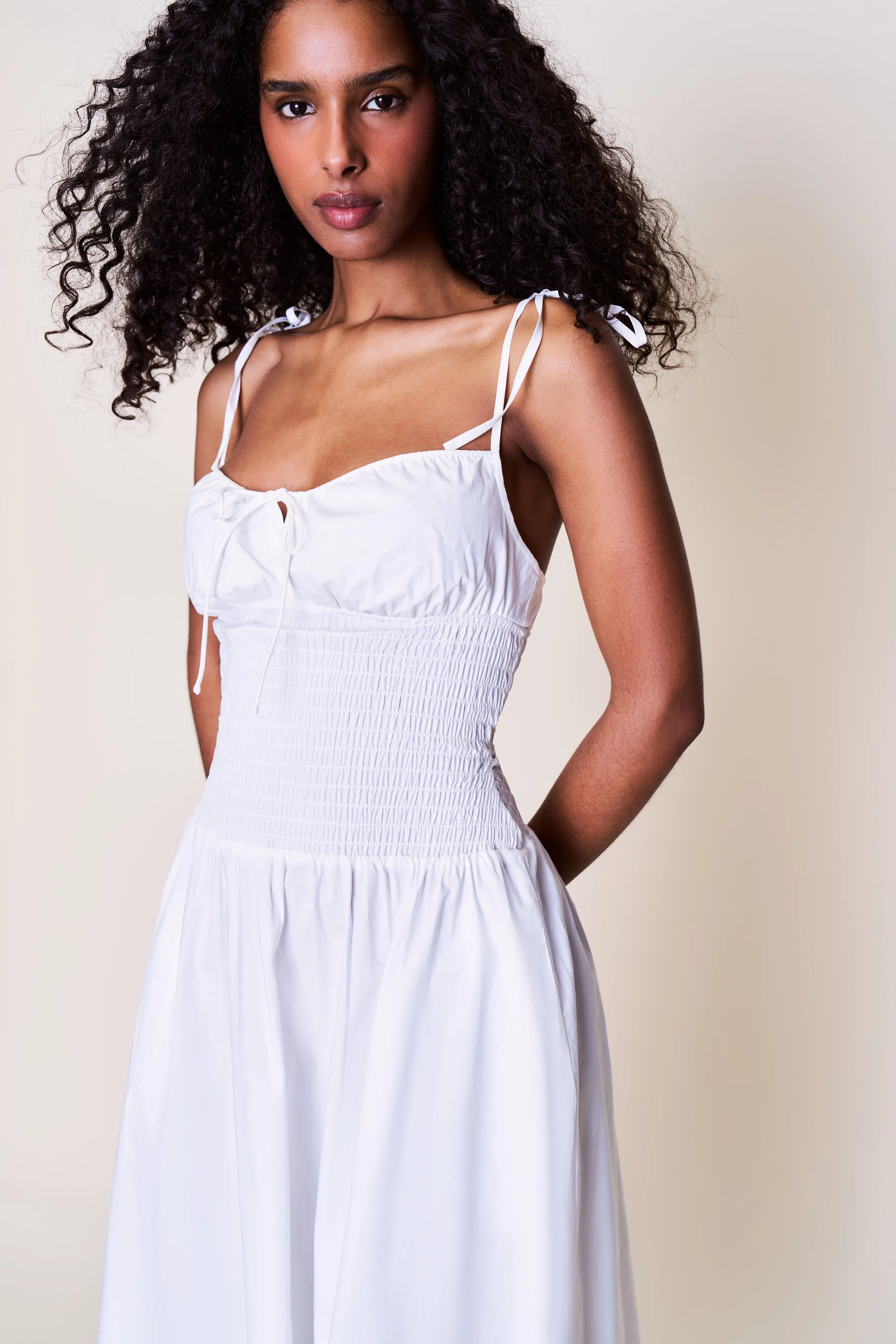 Lura Midi Dress Dew Glow