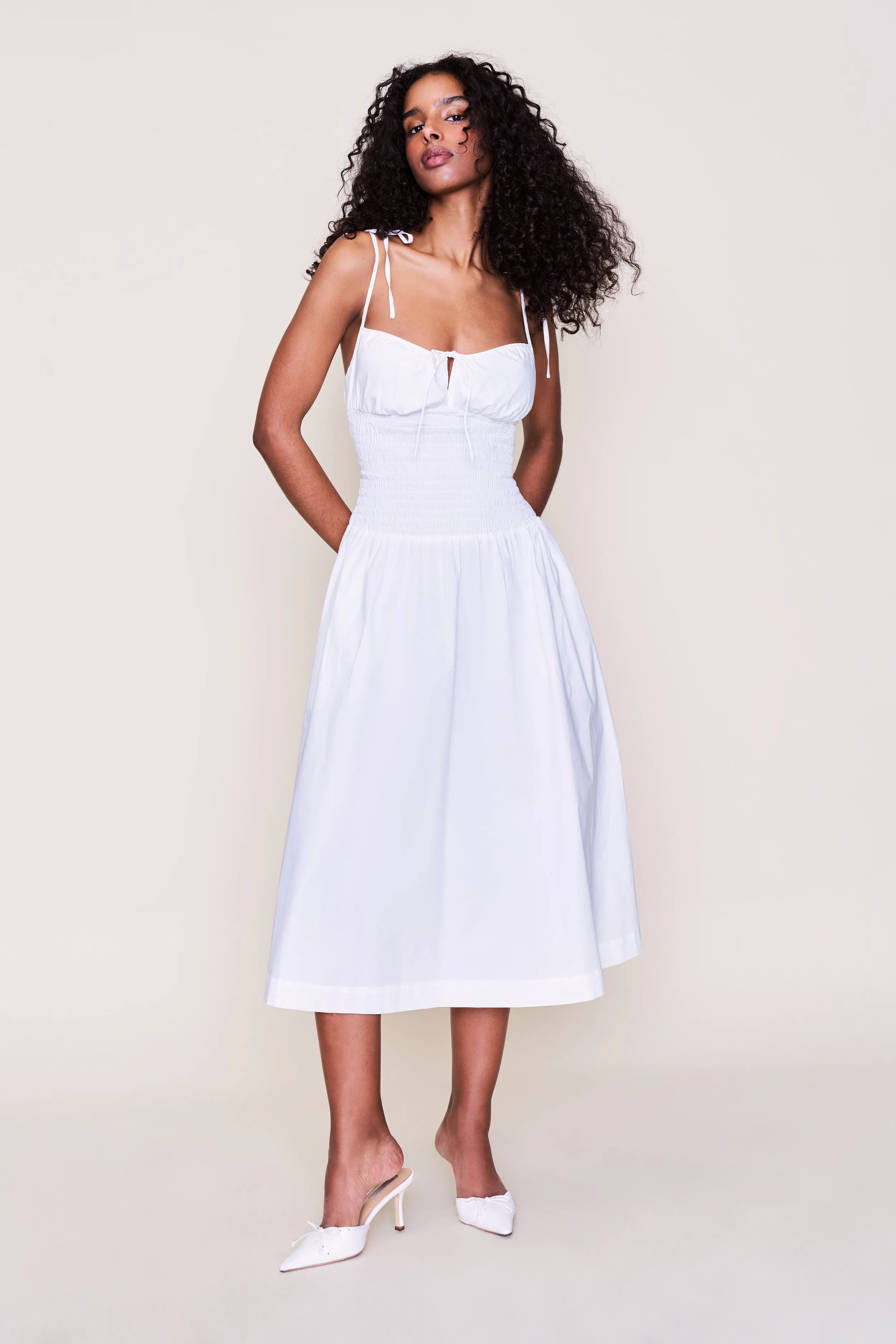 Lower Hem Easy Mood Lura Midi Dress
