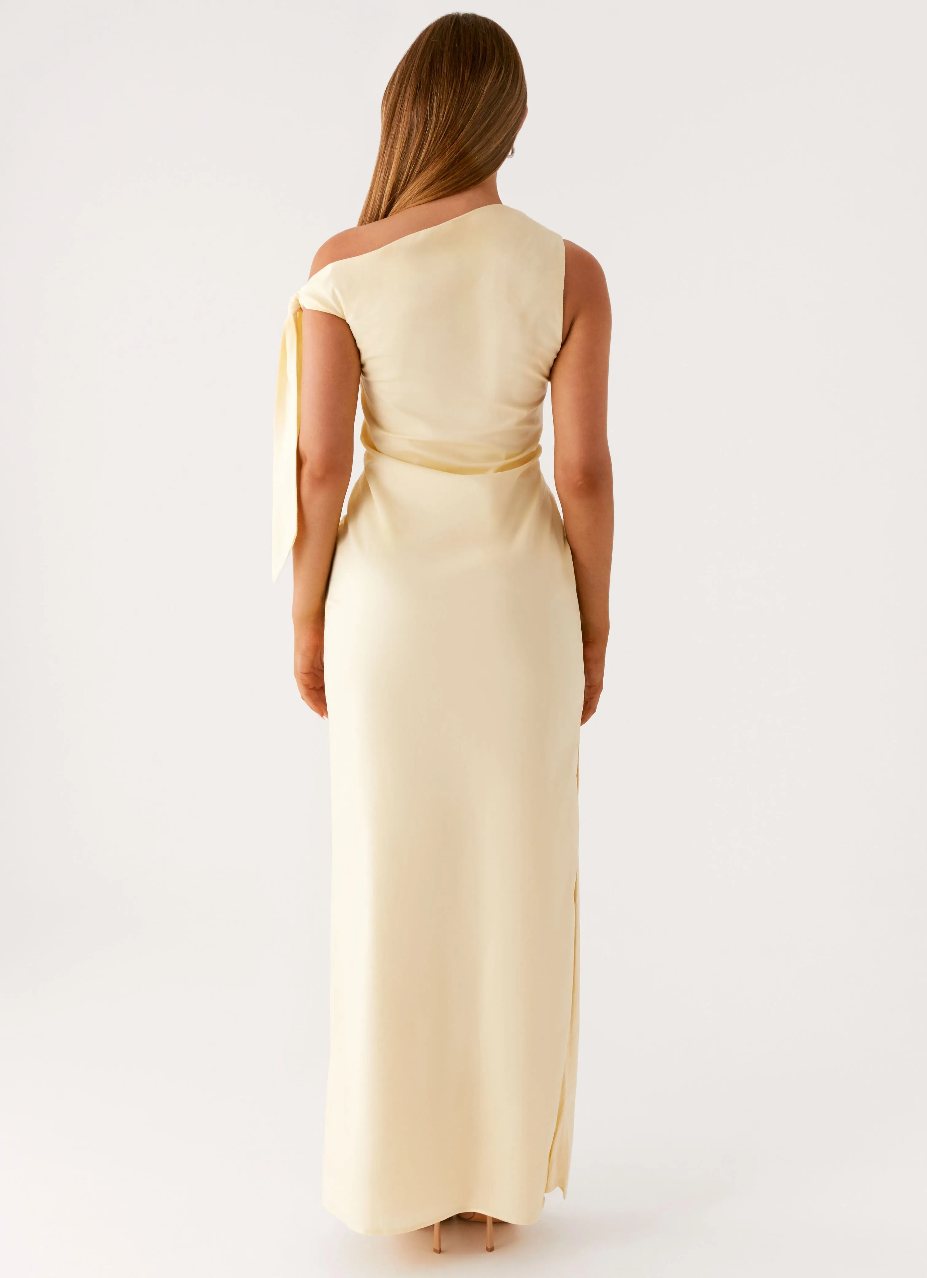 Marella Maxi Dress - Yellow Aura Glow Sporty Look