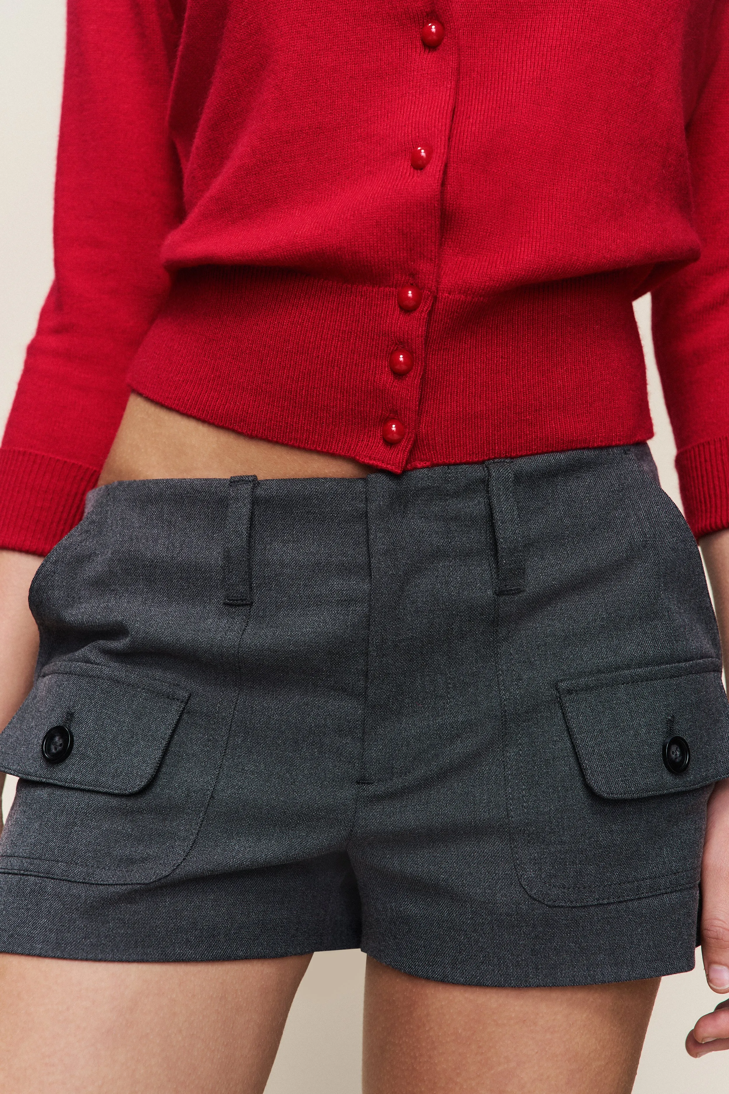 Breathable mesh Penelope Patch Pocket Short