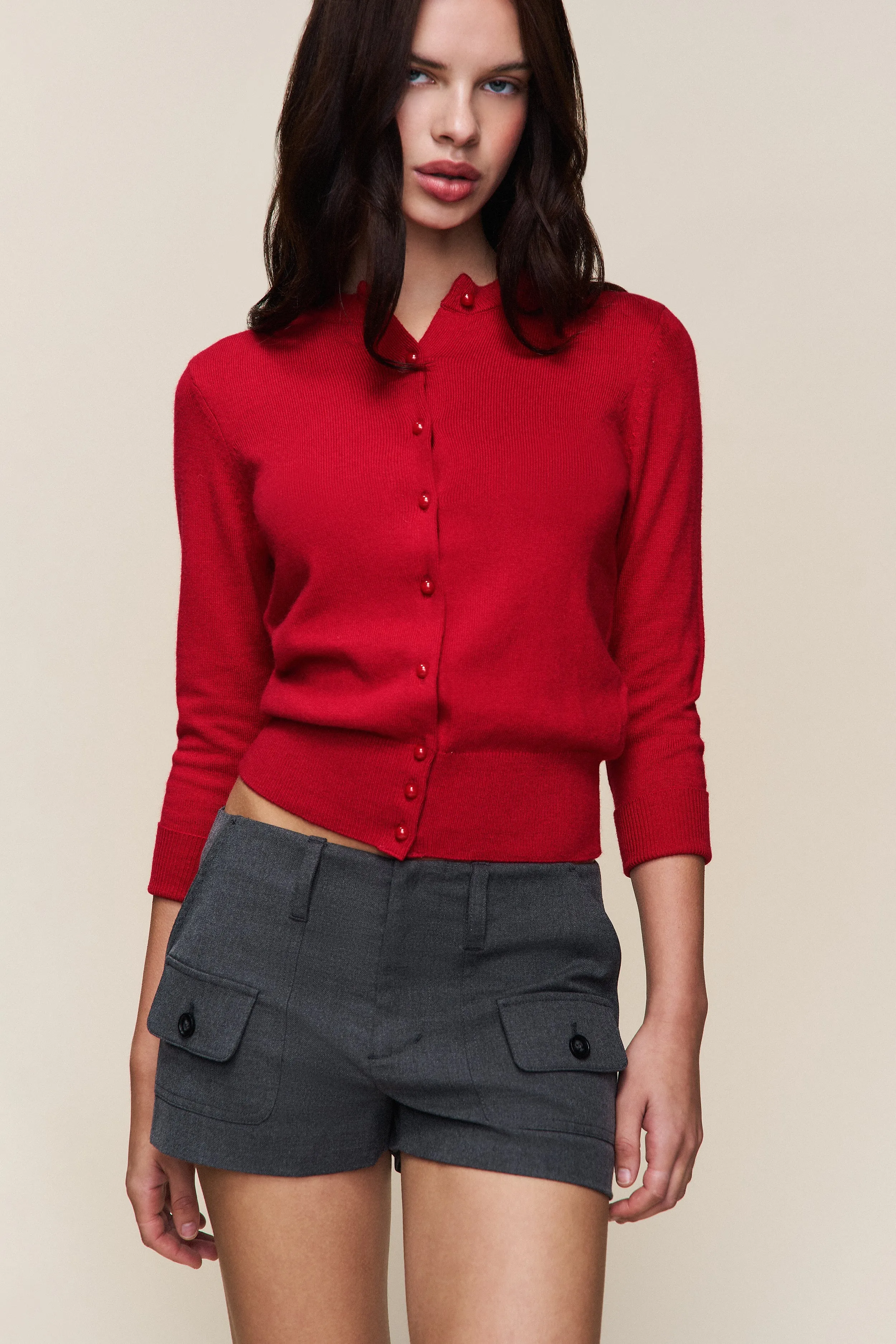 Penelope Patch Pocket Short Beach Bound Ombre effect