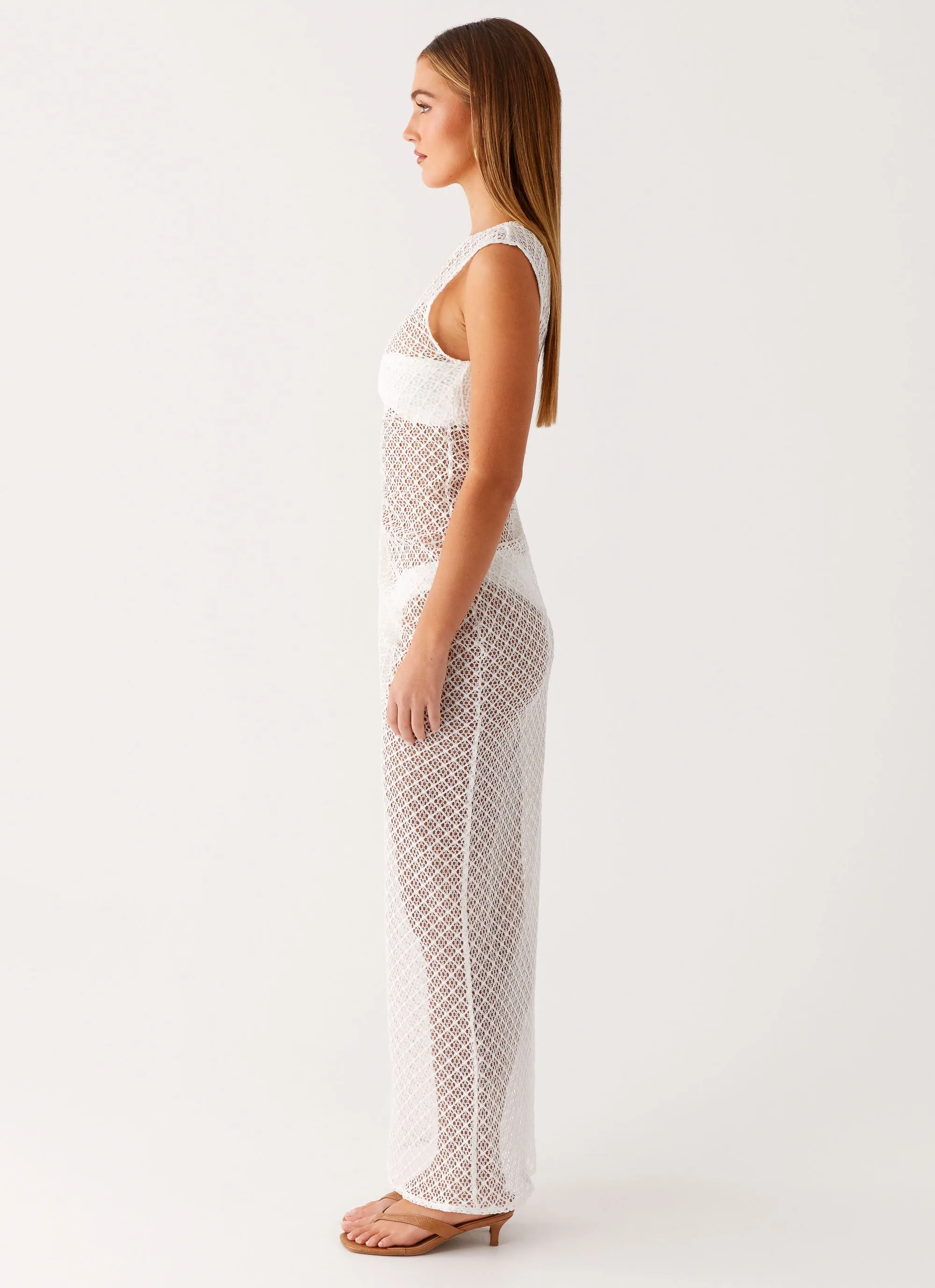 Year Rounder Maeva Maxi Dress - White