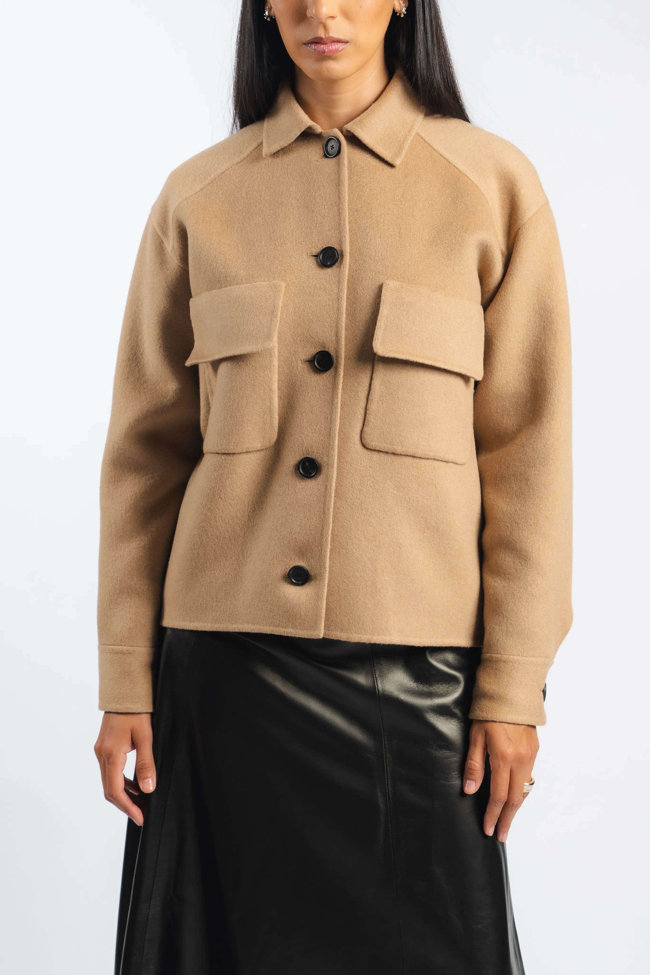 Cropped DF Jacket Casual Trend