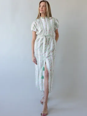 Urban Drape Maison De Frederic Pink Maxi Dress