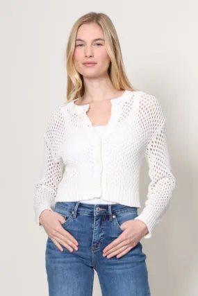 Mallorca Crochet Cardigan Retro Style MinimalistDesign