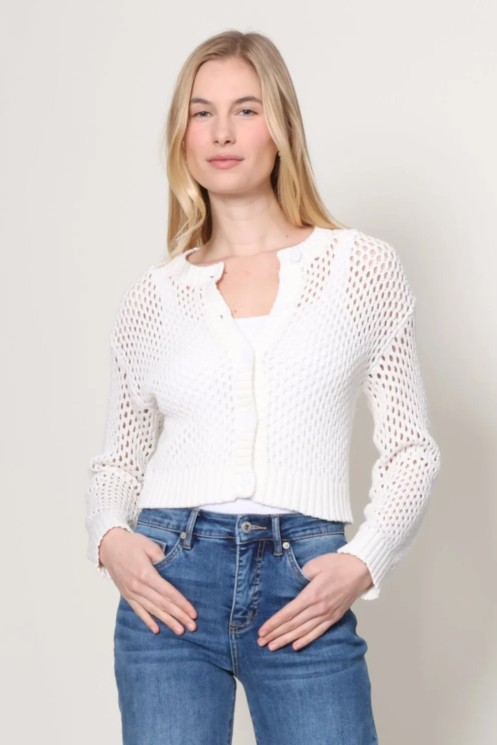 Cold Weather Mallorca Crochet Cardigan