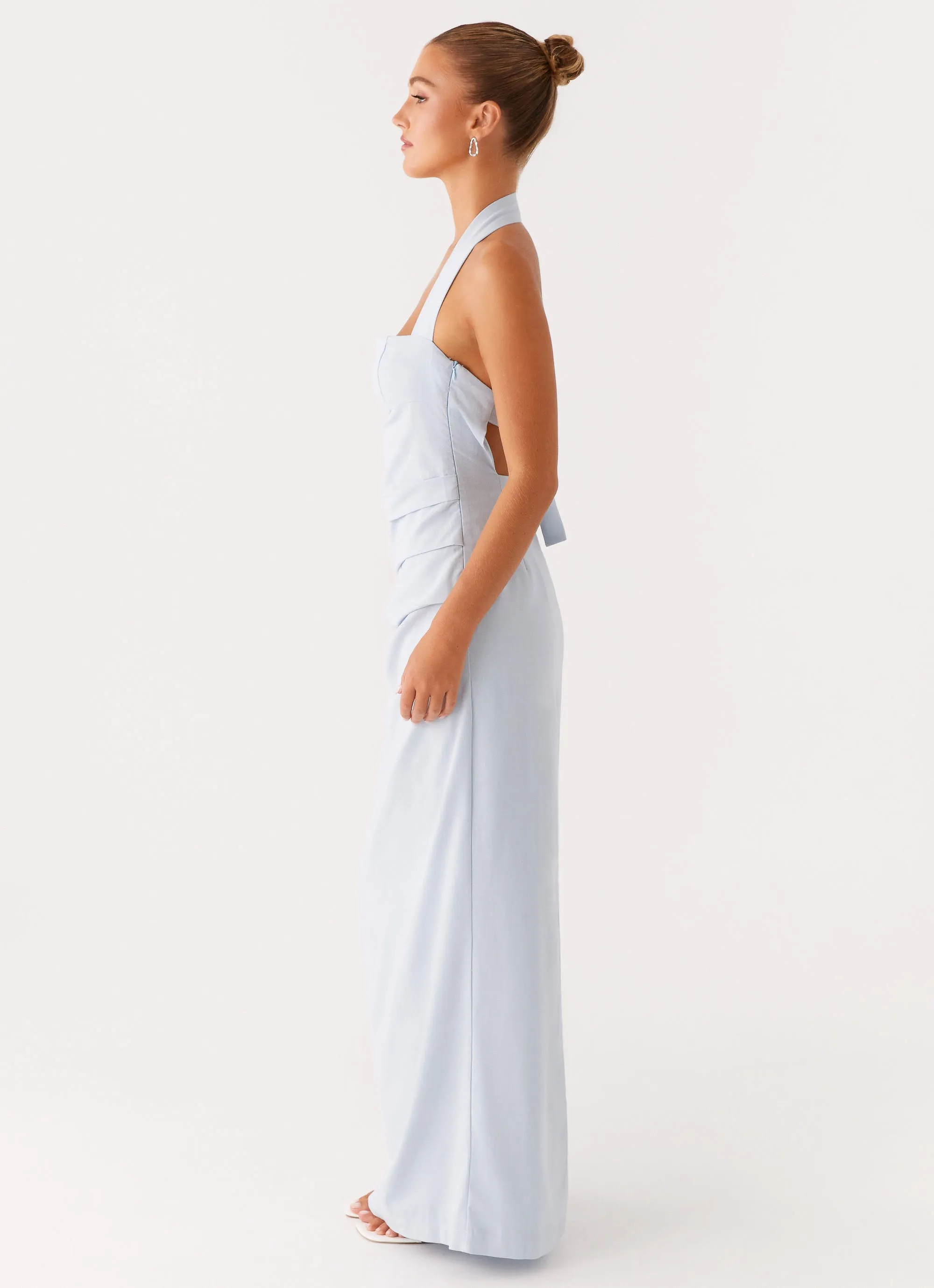 luxe feel Rumour Has it Maxi Dress - Blue