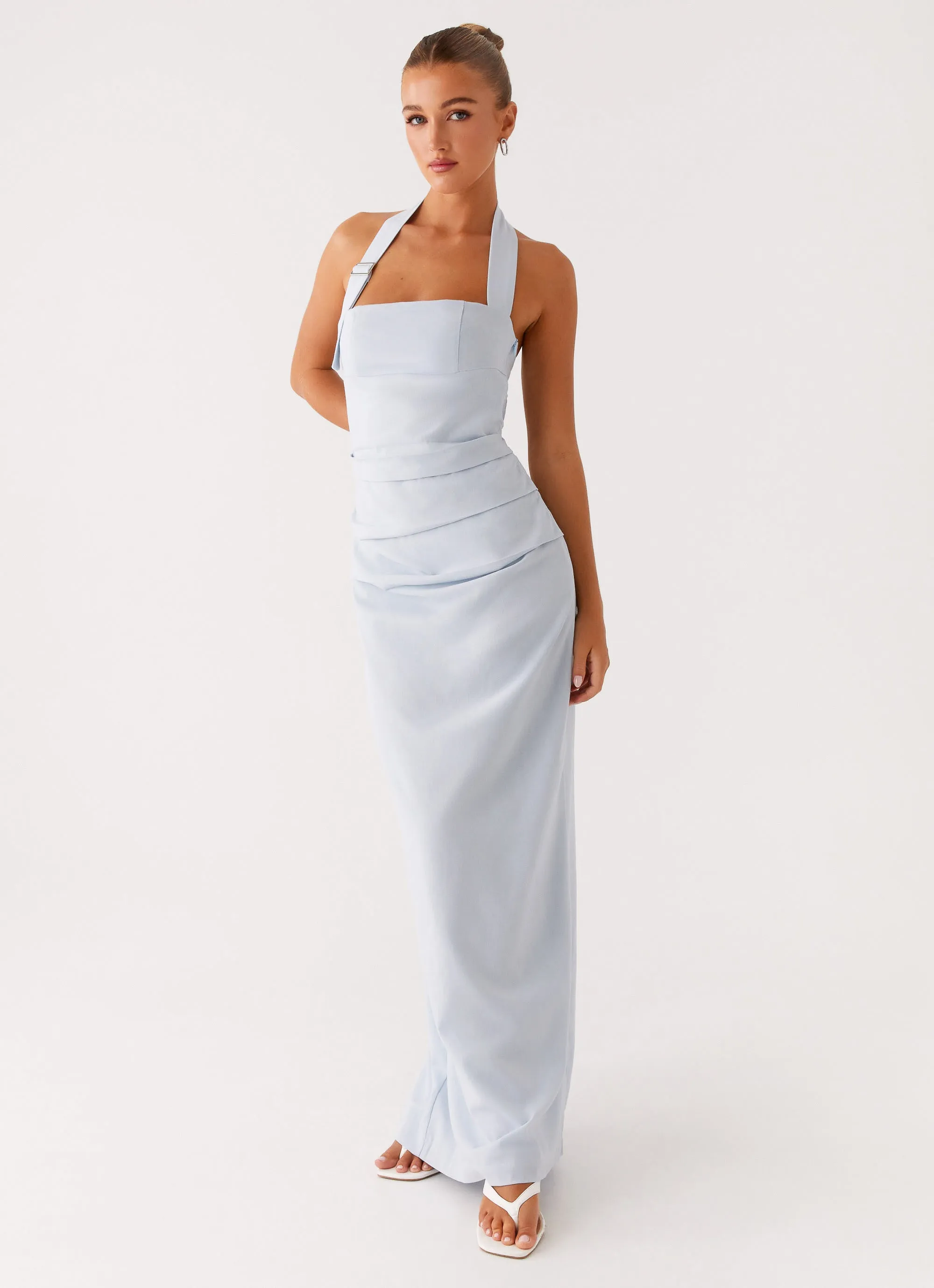 Rumour Has it Maxi Dress - Blue Casual Comfort Wear Vacation Vibes