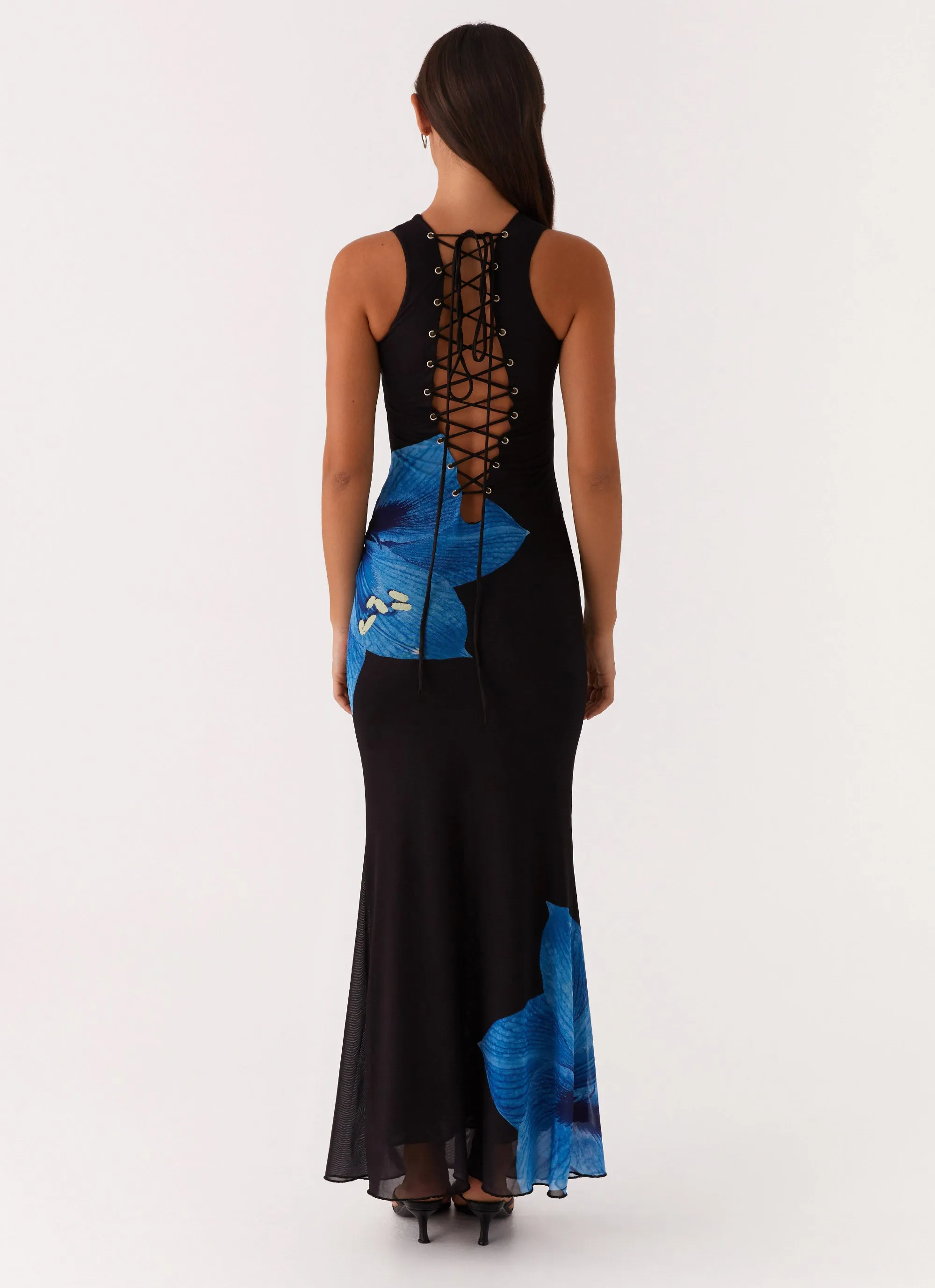 Manhattan Nights Maxi Dress - Black Perfect for Layering Bright Feel