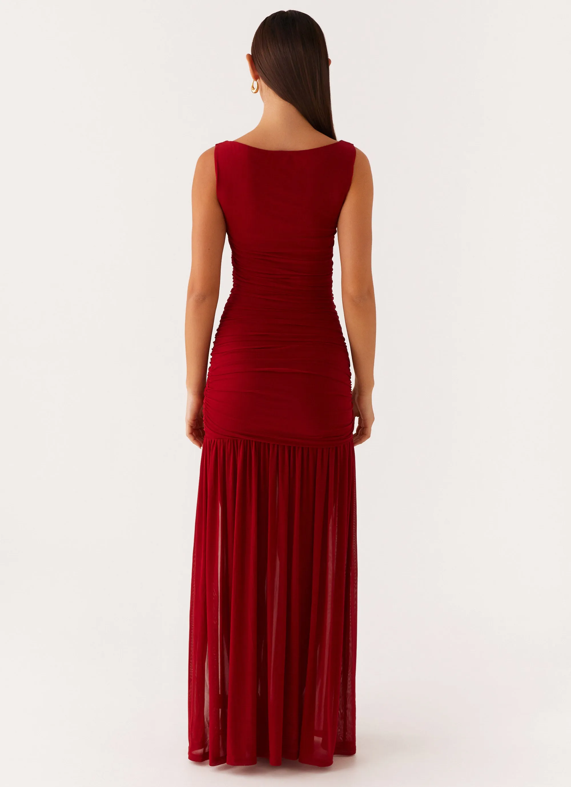 Vibrant color dress Manon Maxi Dress - Red
