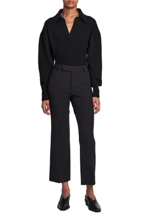 Flexible Material Marlene Wool Pant