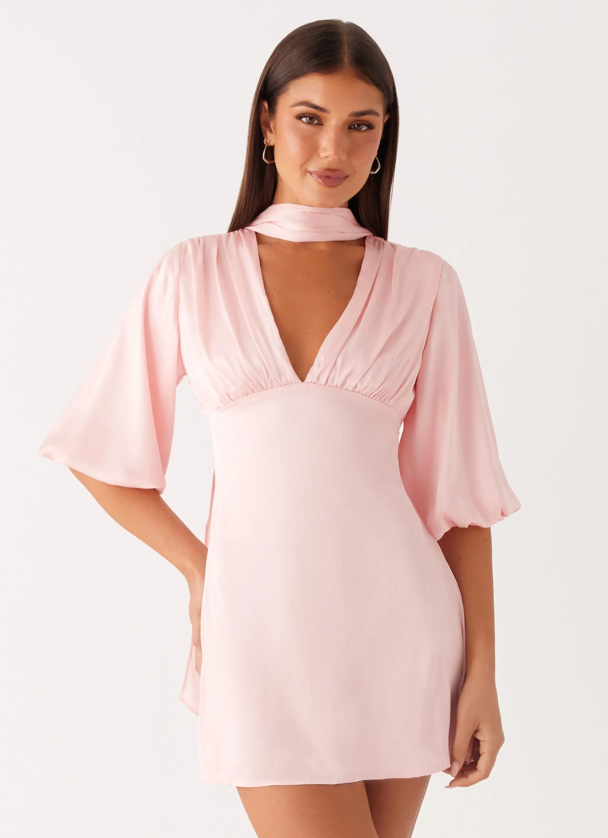 Daily Mood Mary Mini Dress - Pink