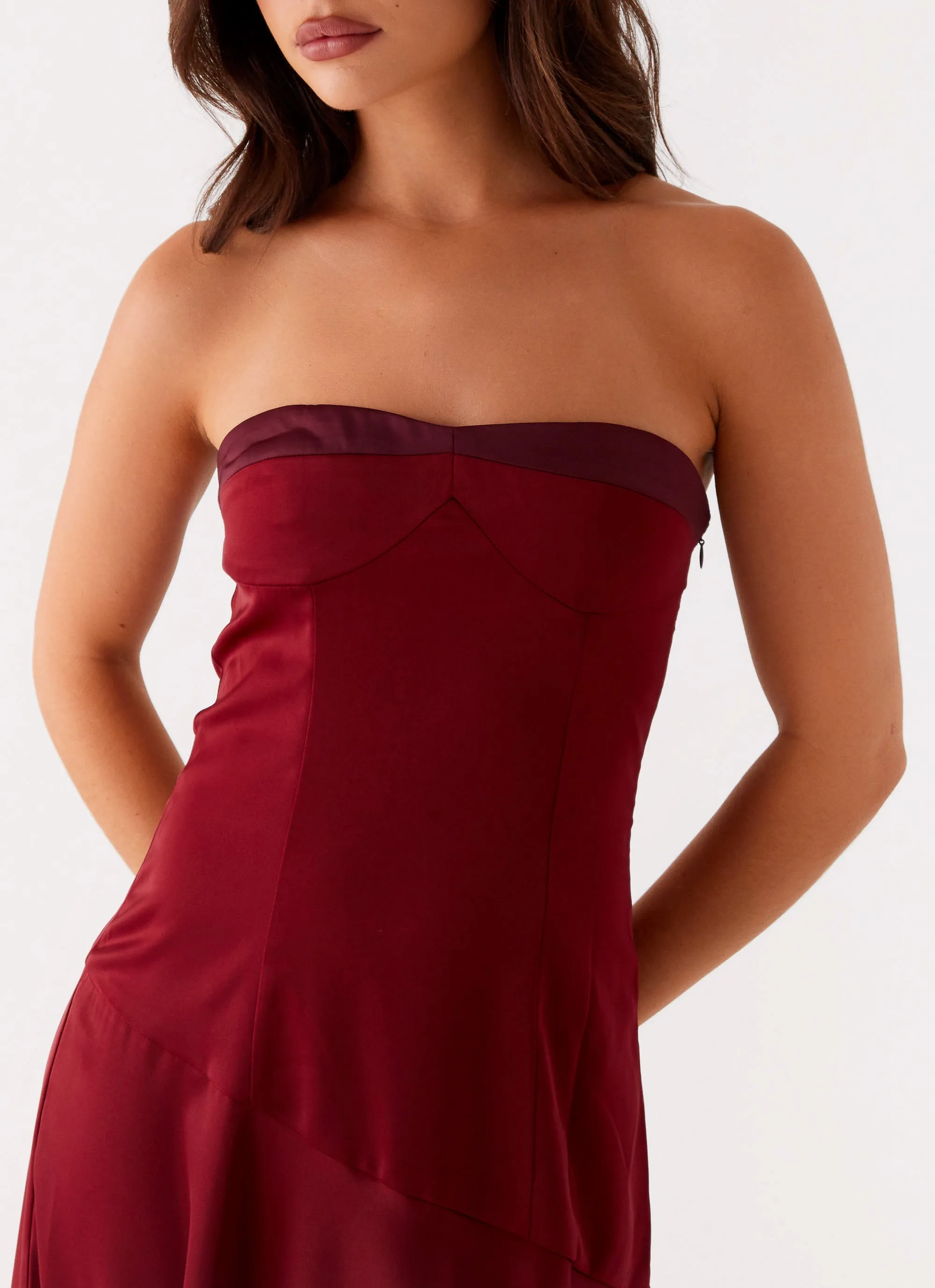 Matisse Midi Dress - Red Season Ready Stylish Appeal