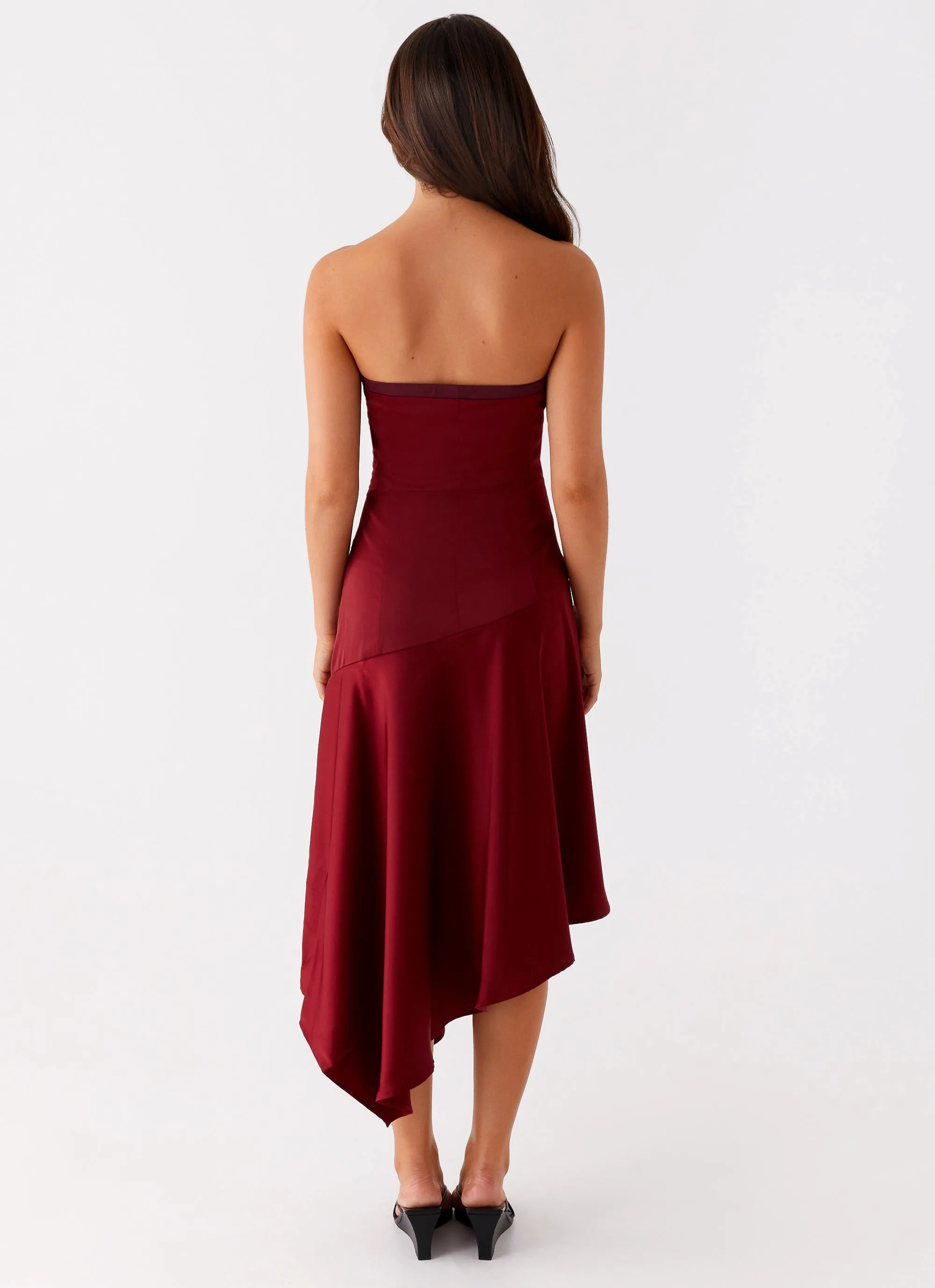 summer look Quick-Dry Matisse Midi Dress - Red