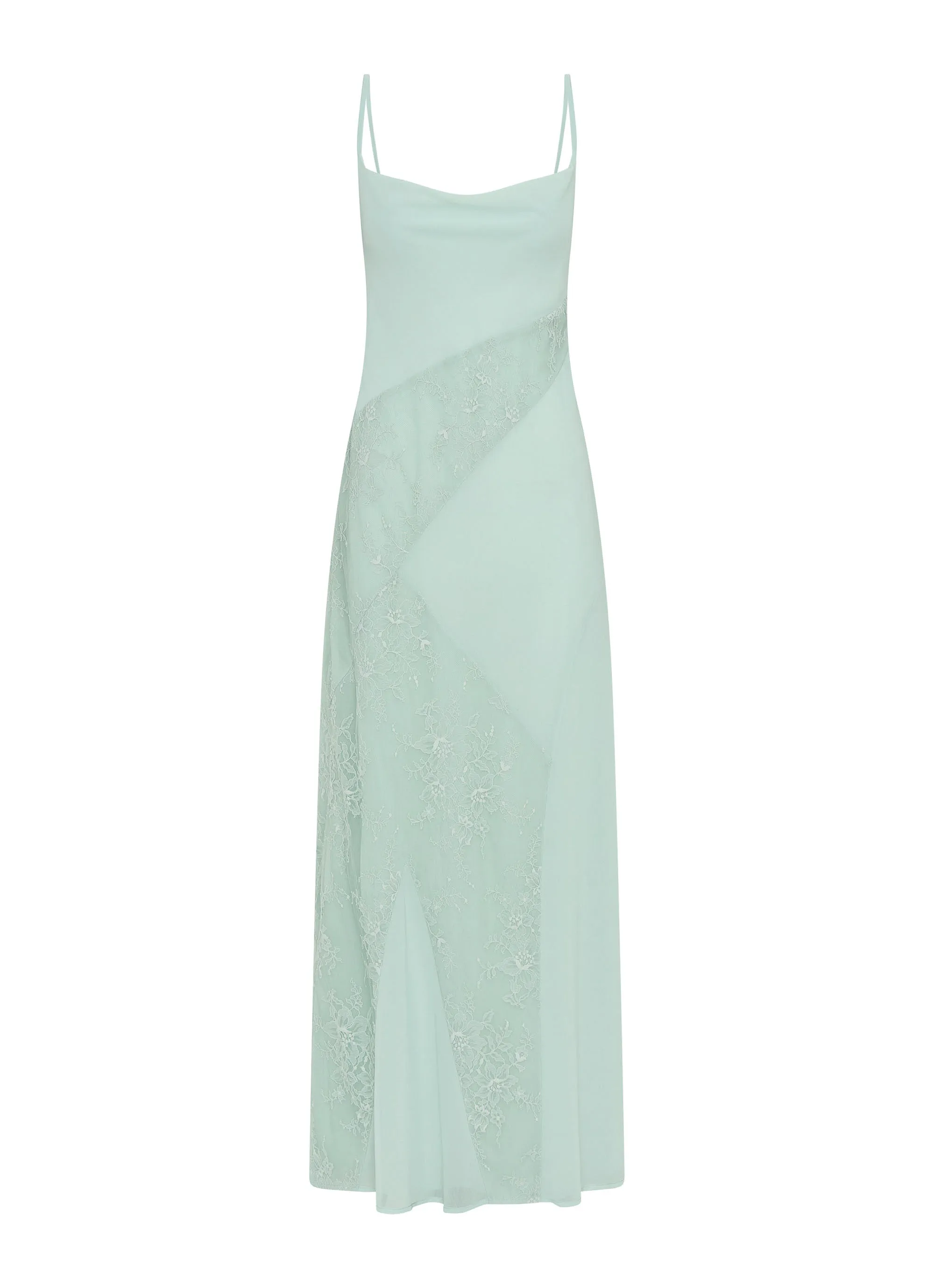 Everyday Wear Refined Cut Gabriana Maxi Dress - Sage