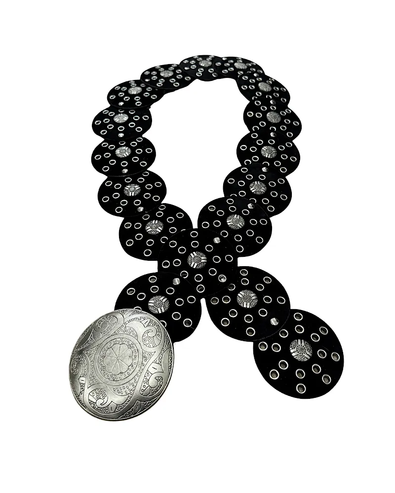 Matte Finish Onyx Disc Belt Smart Texture