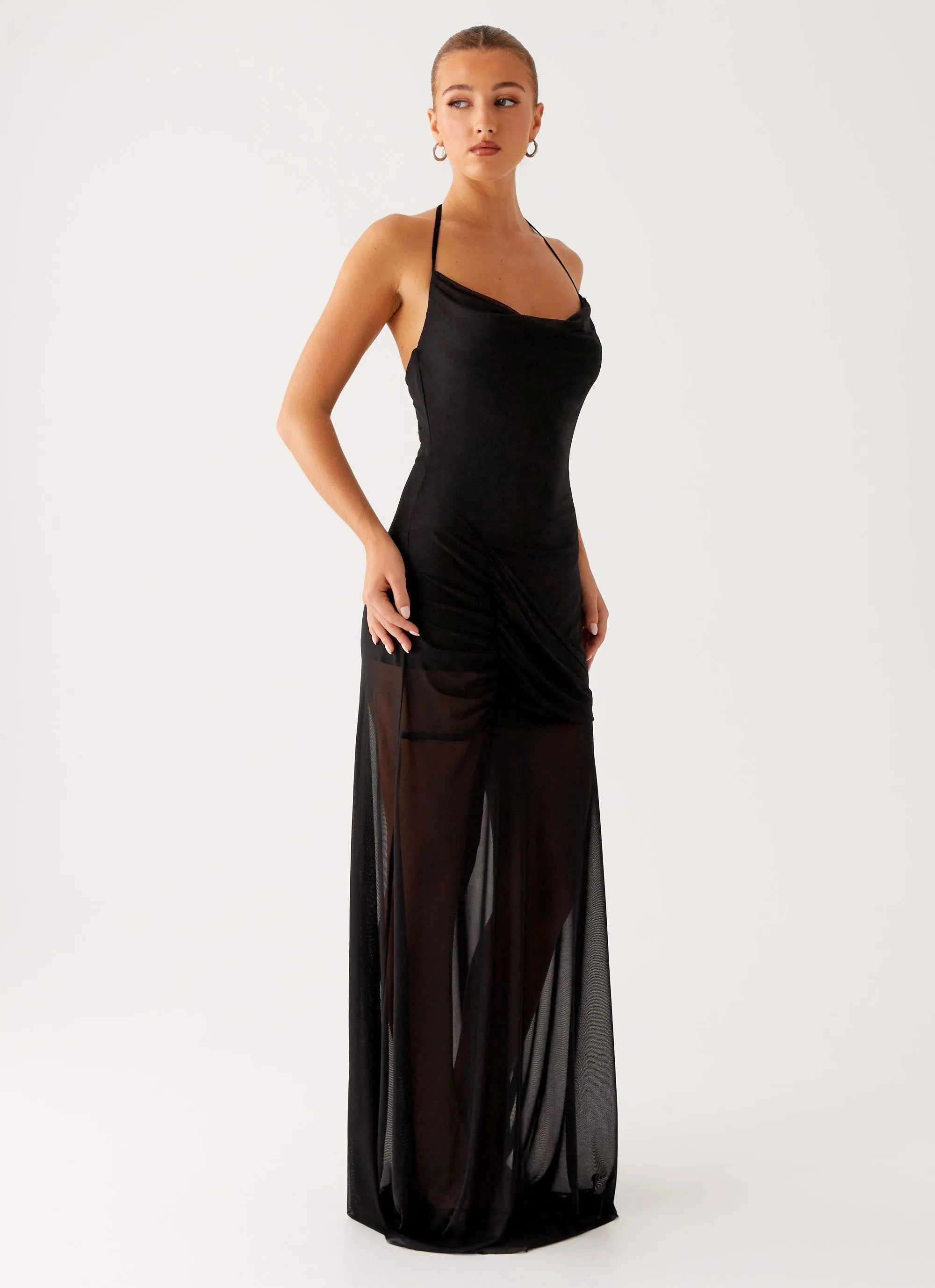 City Essential Mckinley Maxi Dress - Black
