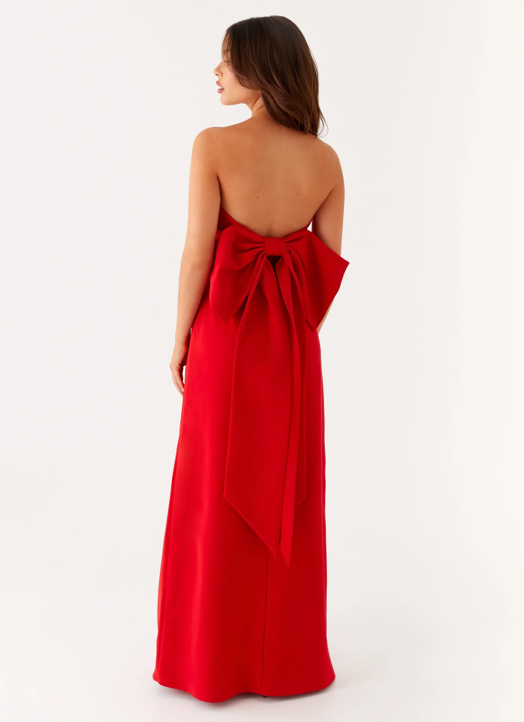 Travel Vibe AdjustableStraps Meredith Maxi Dress - Red
