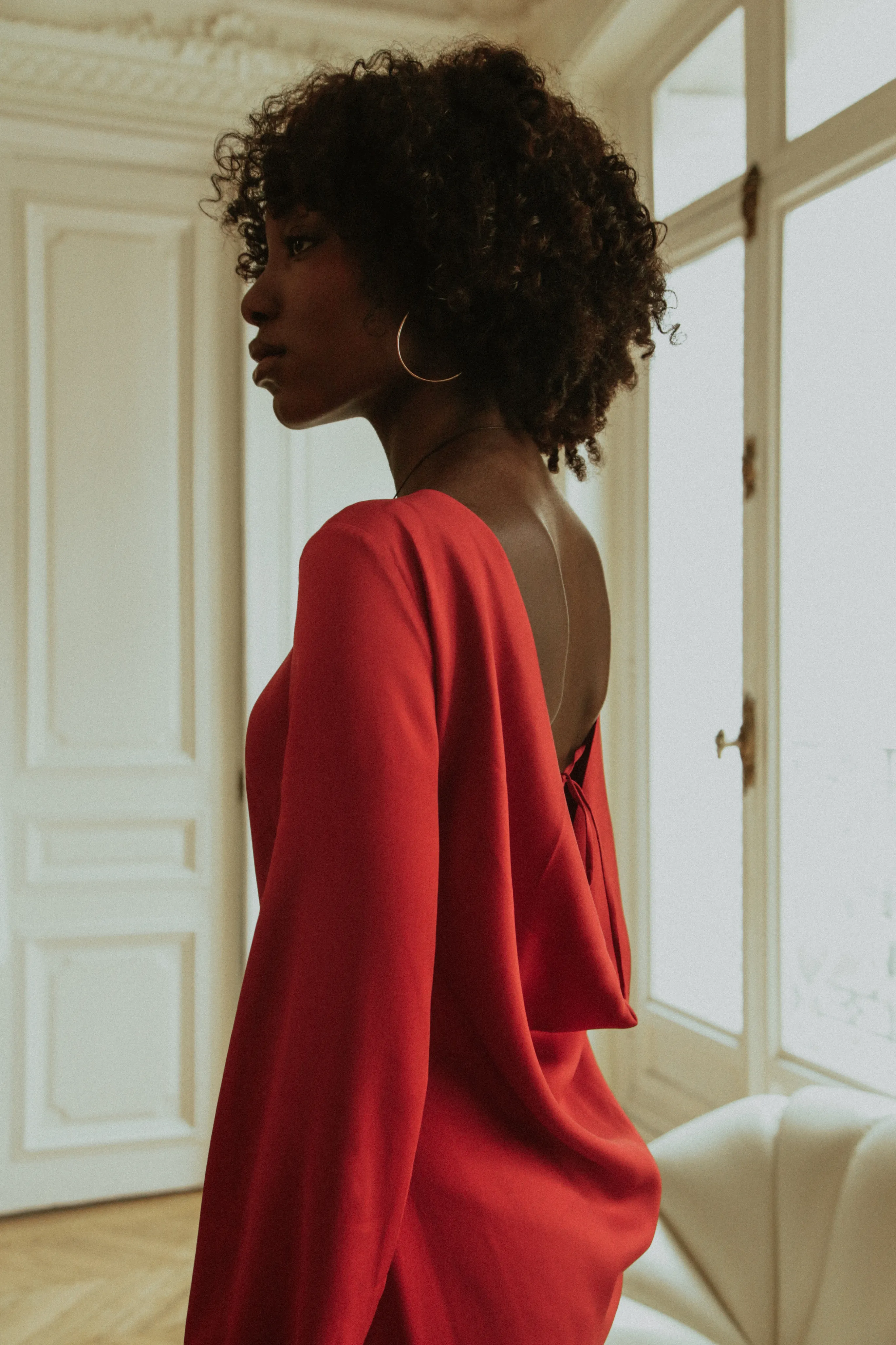 Lisa Dress Clean Tone Dreamy Texture