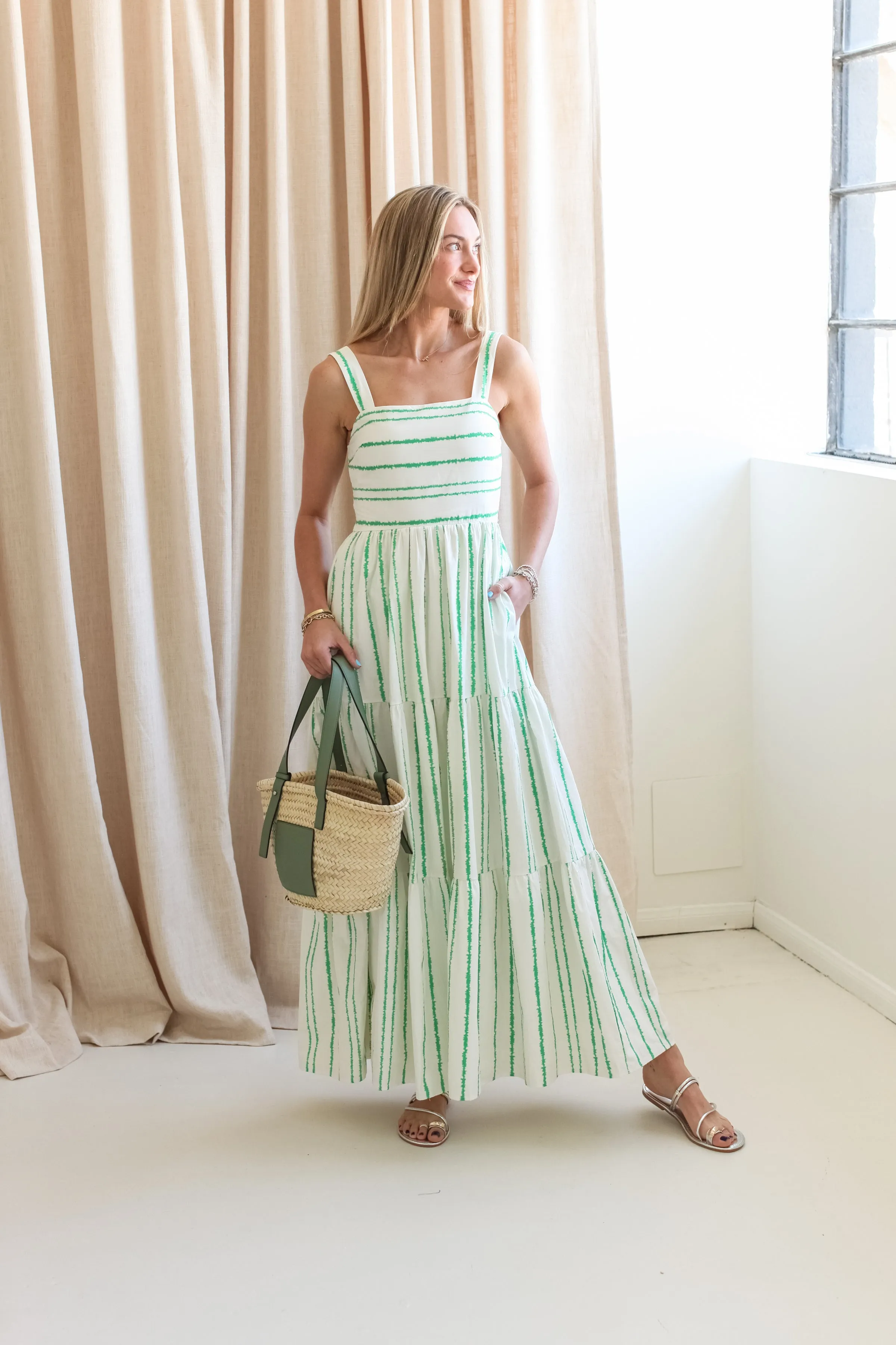 Jane Maxi Dress Sleek and Simple Day Ready