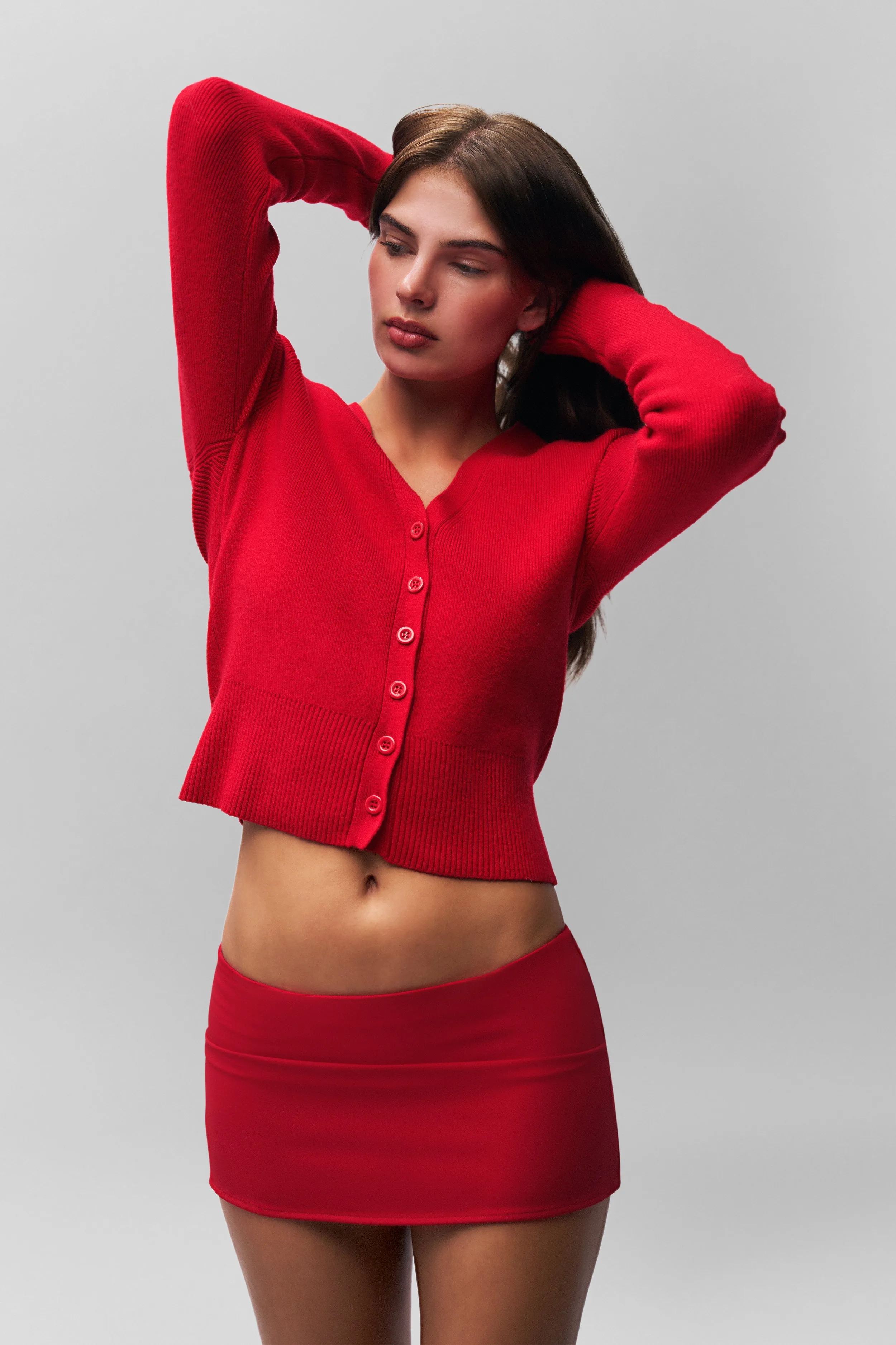 Moisture wicking Micro Mini Stretch Skirt