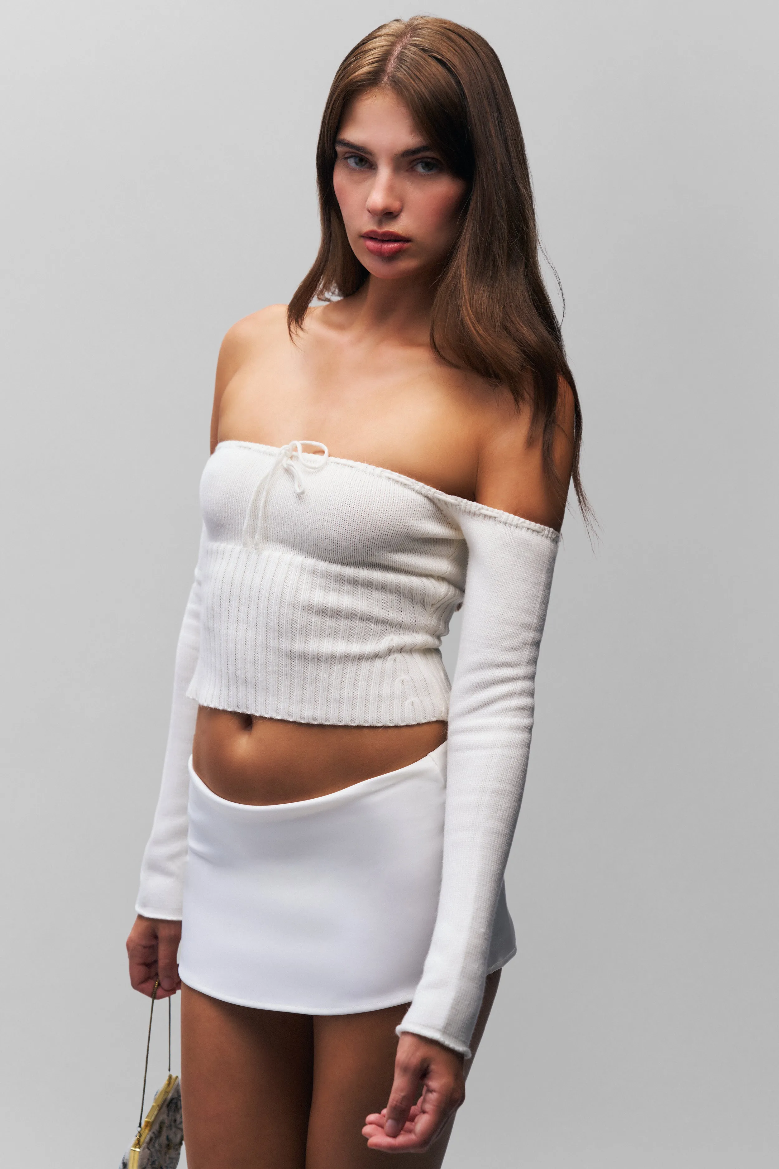 Micro Mini Stretch Skirt Anti Pilling Treatment