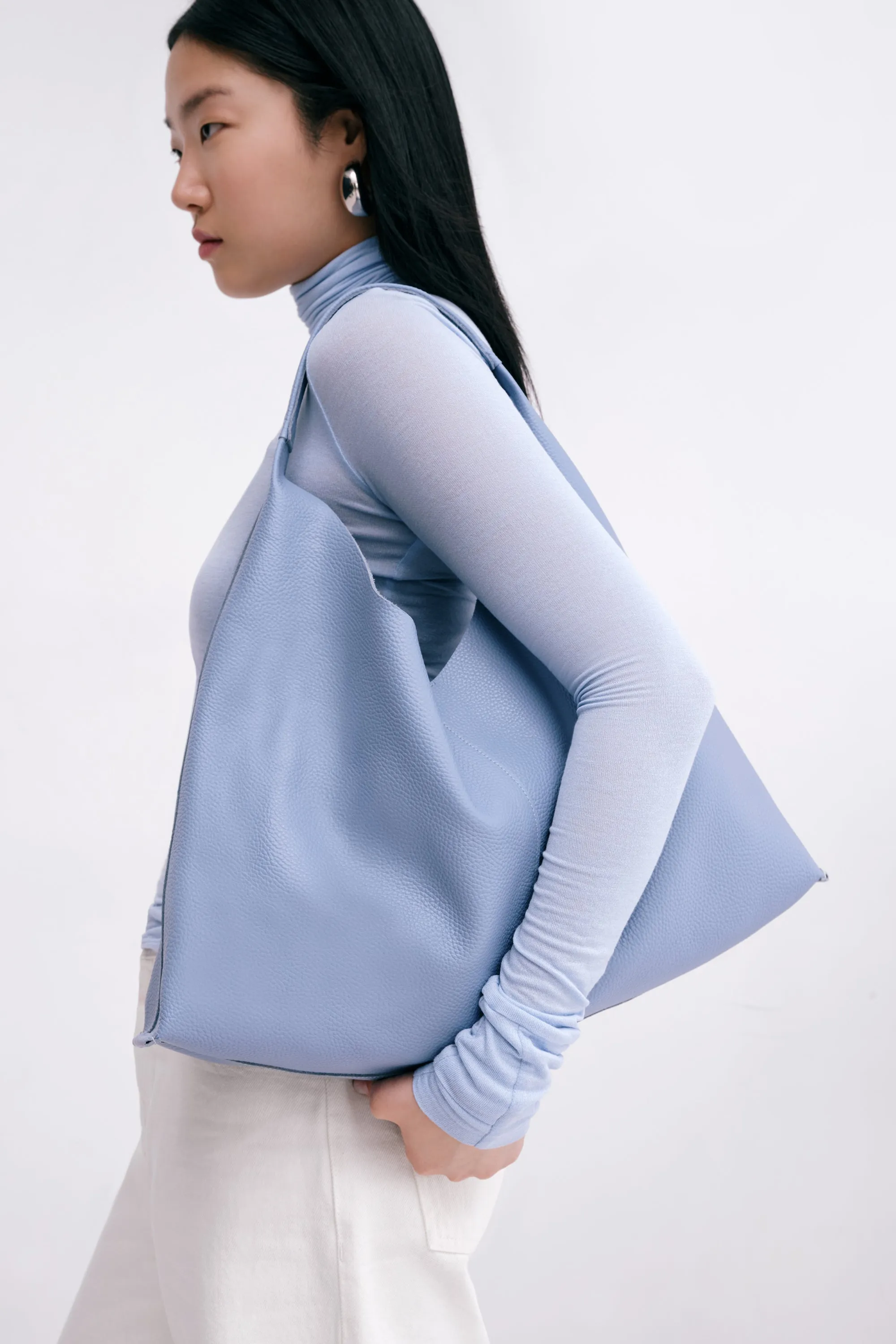 Non Iron Fabric Midi Kelly Tote