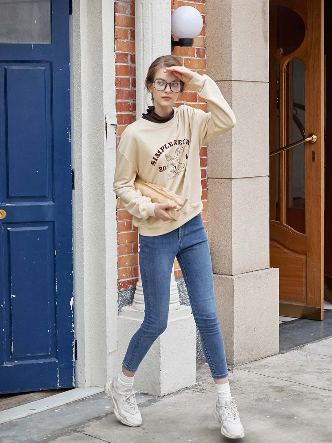 Miley Low-waisted Skinny Jeans Trend Setter Sunny Vibes