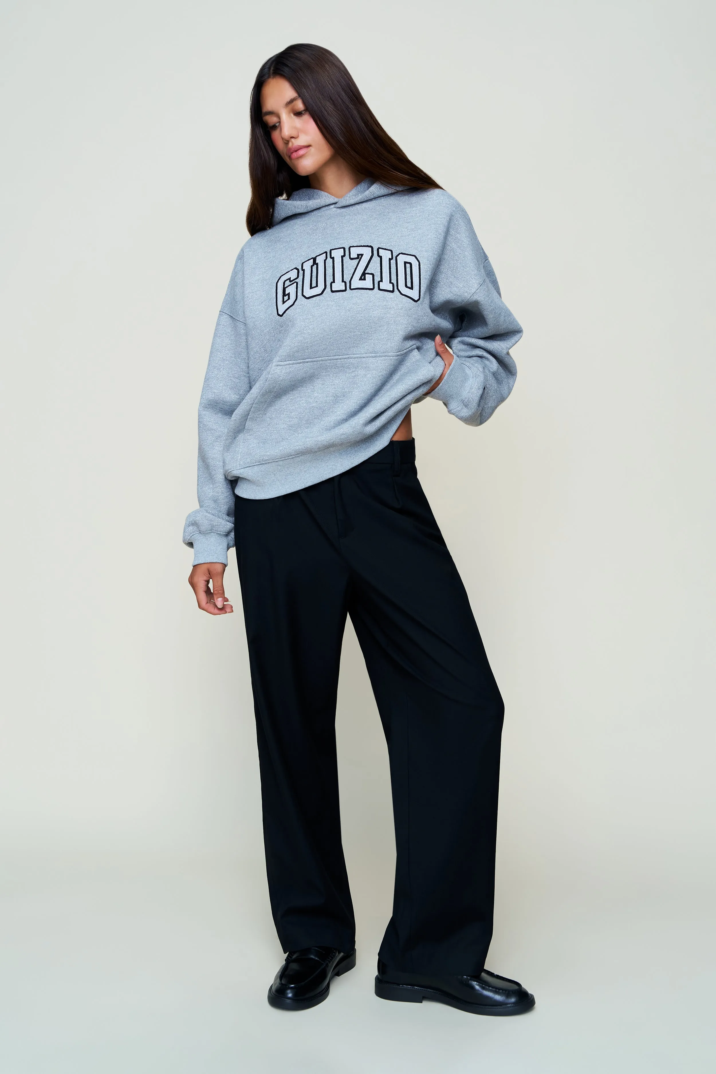 Guizio Sparkle Pullover Hoodie Anti Pilling