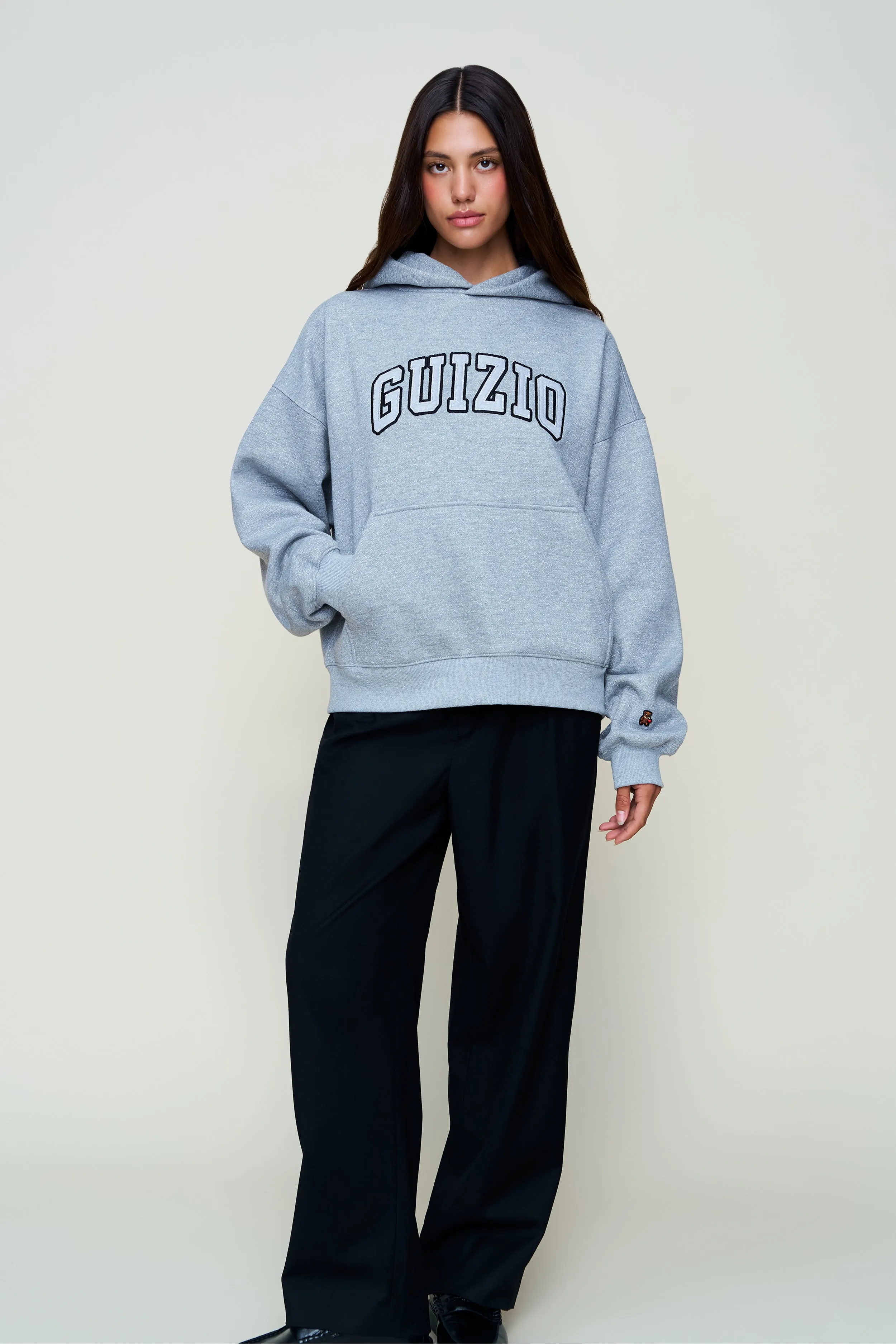 Guizio Sparkle Pullover Hoodie Casual Layer