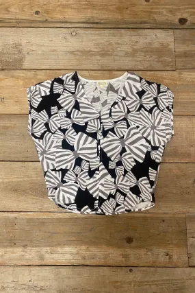 Dolman Top in Bow Tie TonalStitching