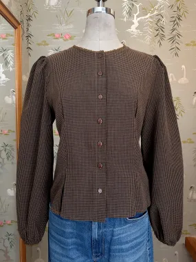 AntiFade Treatment Asha Gingham Blouse