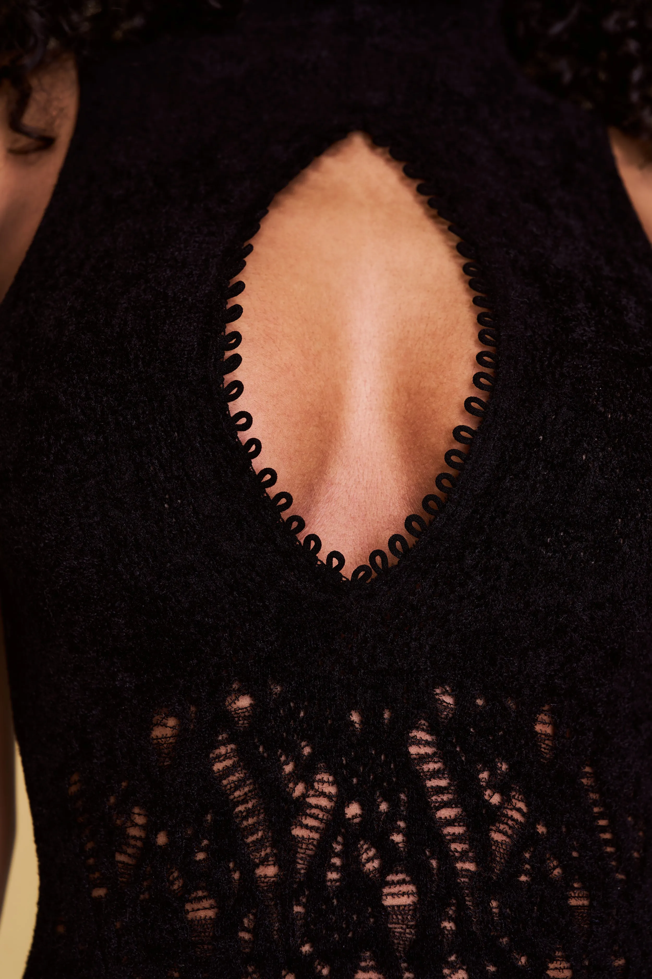 Jolee Keyhole Dress Urban Feel Evening Tone