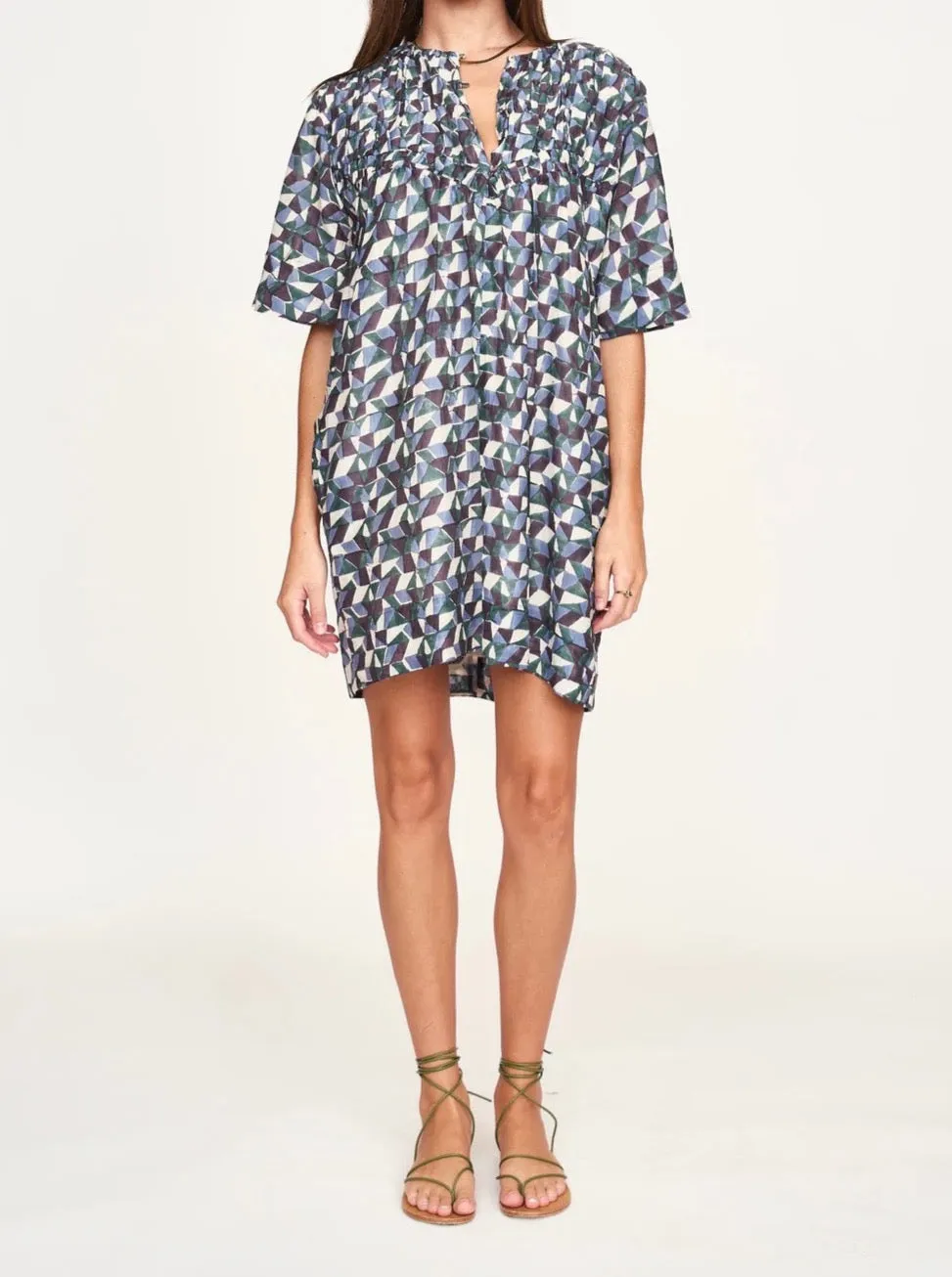 Comfy Fit Wear Mirth Marrakesh Dress in Seaglass in Aegean