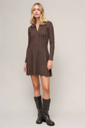 Olive Tone Cozy Flex Veranika Dress