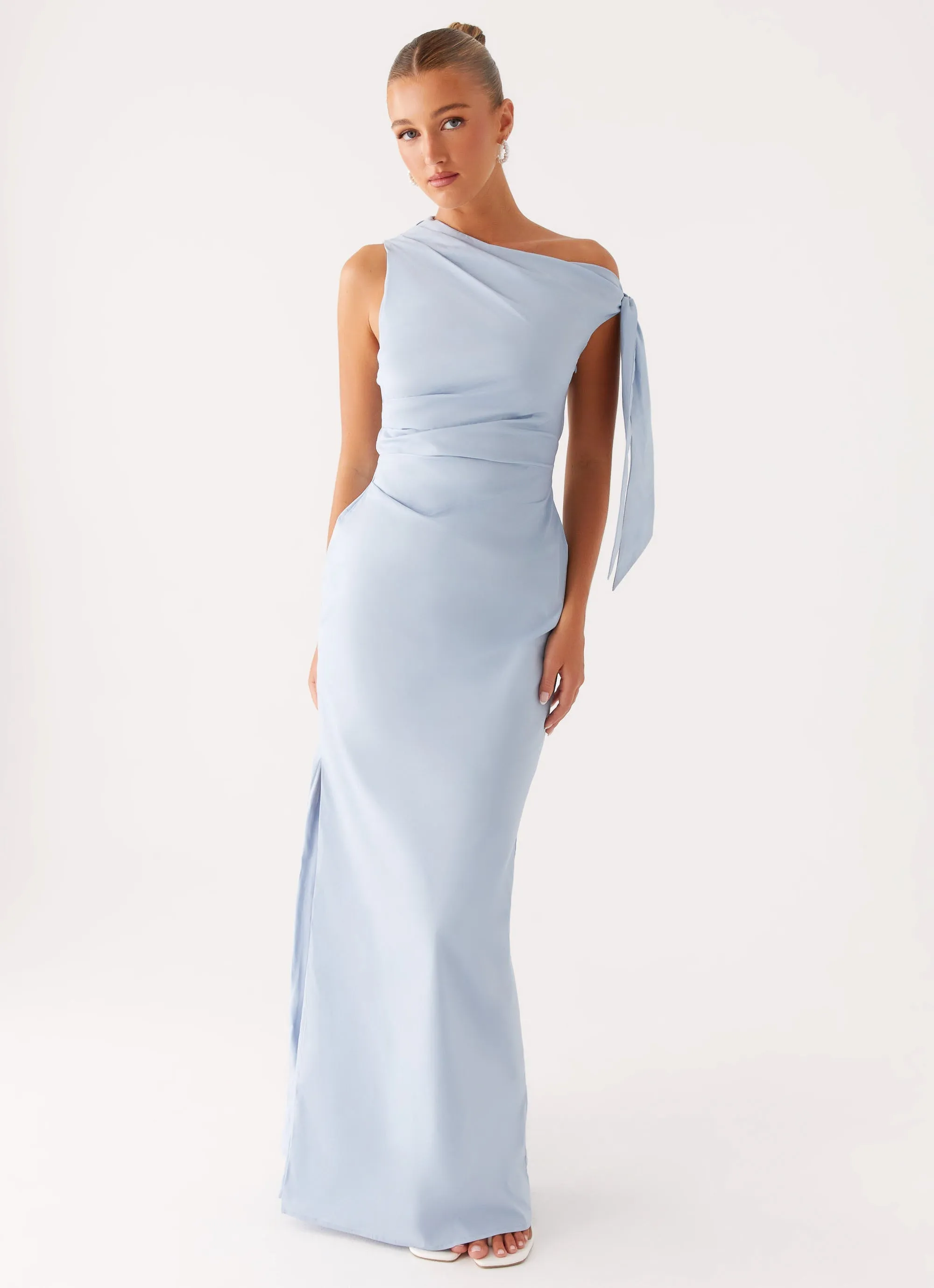 Marella Maxi Dress - Blue Seasonal Comfort All Occasion