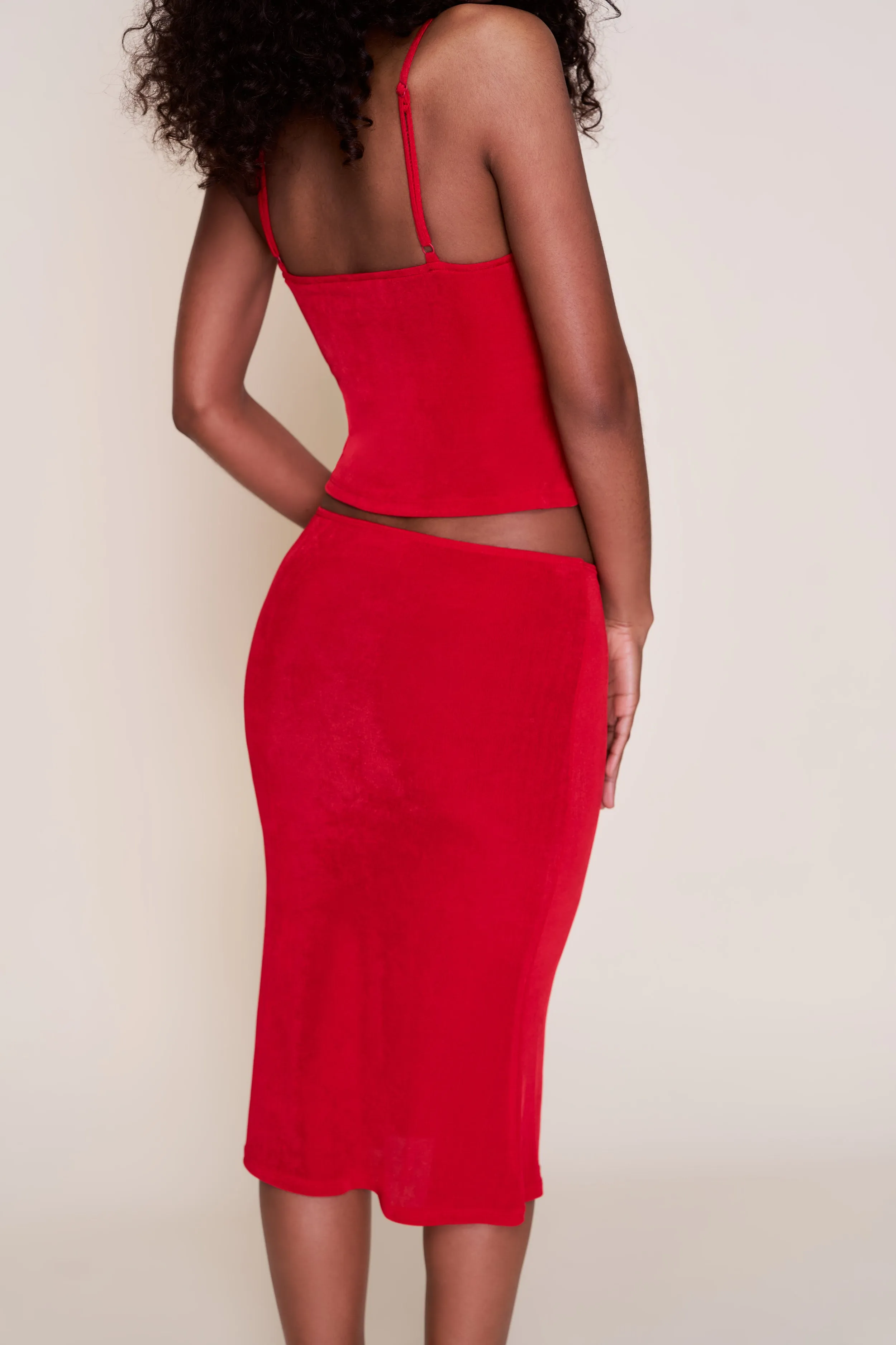 Easy Combo Eco Friendly Dye Selene Midi Skirt