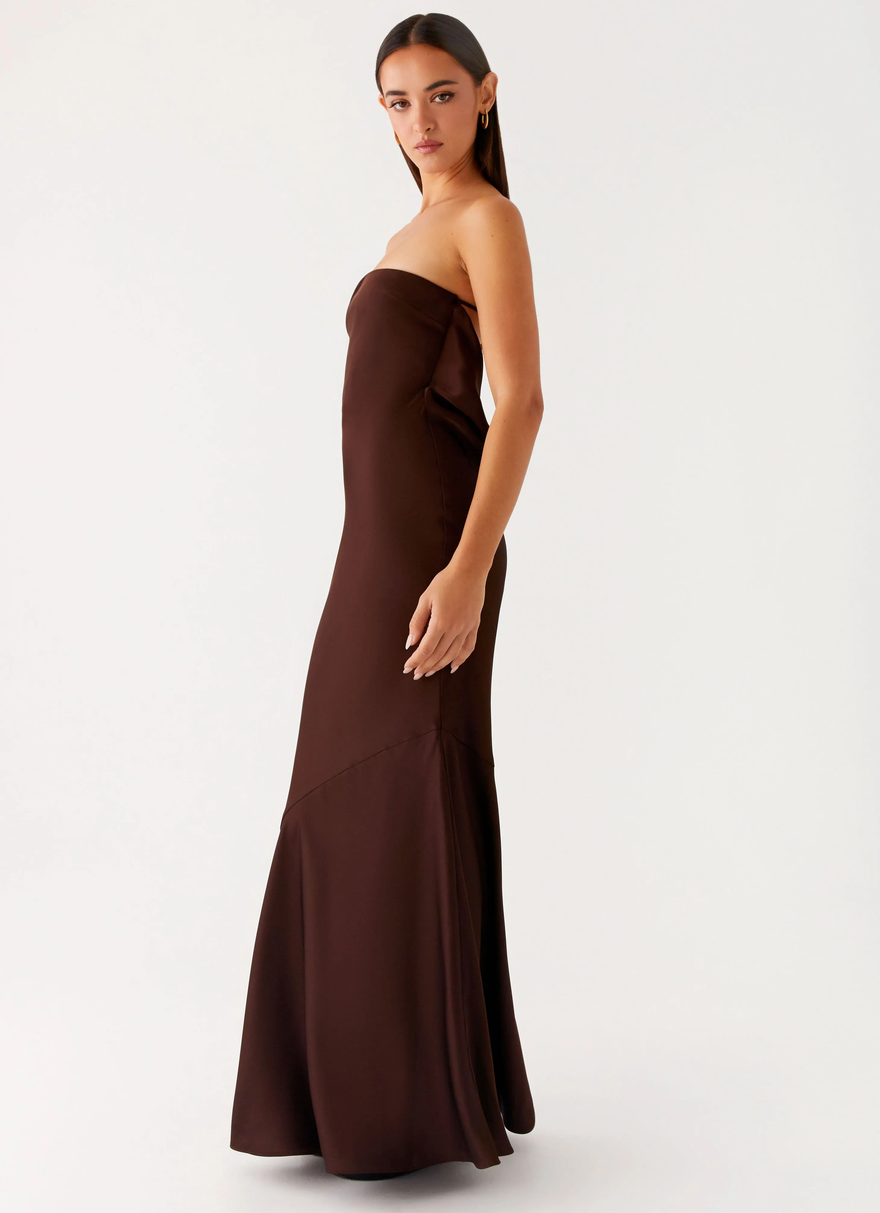 Bless Glow Endless Nights Maxi Dress - Chocolate