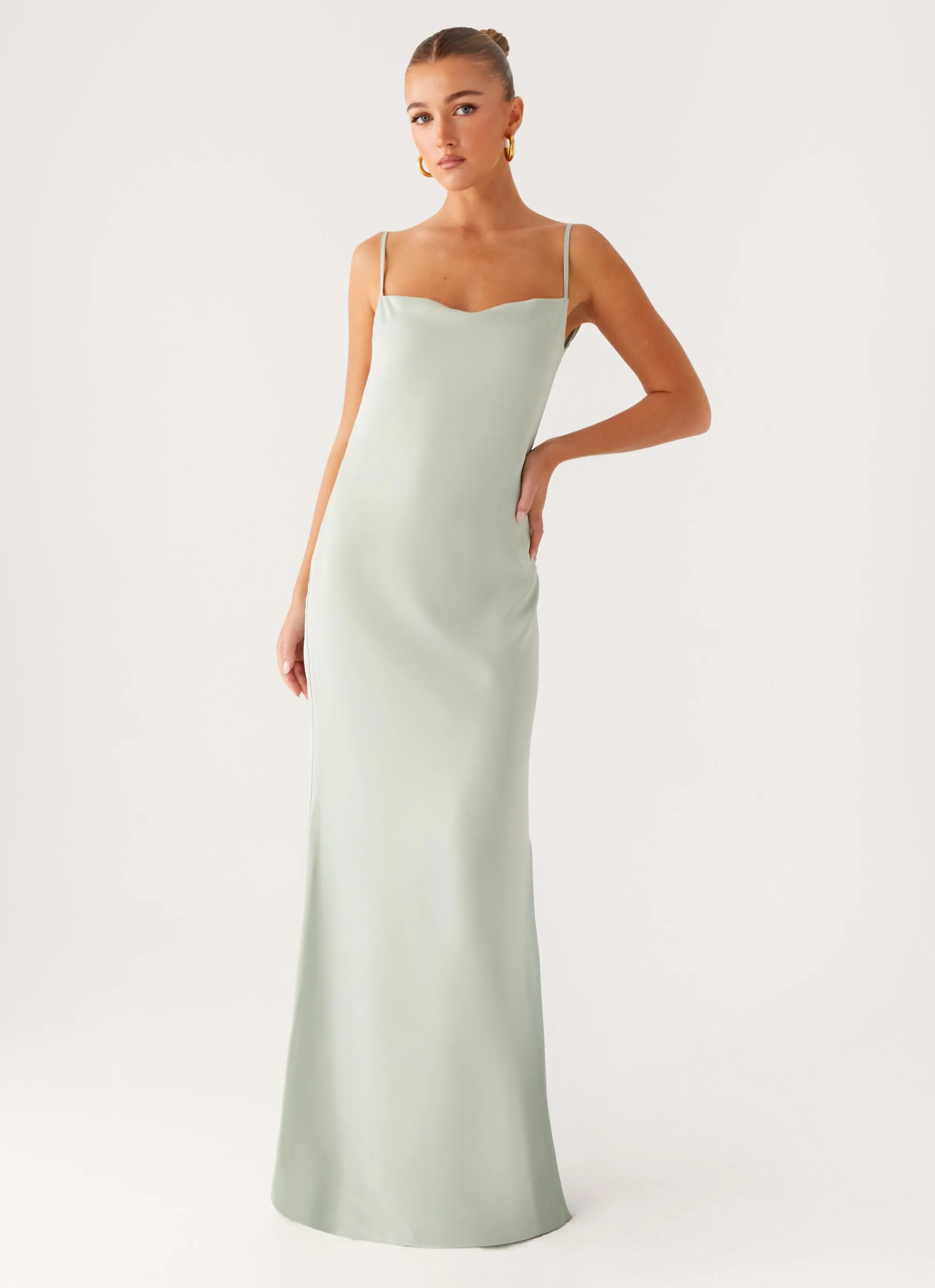 All-Purpose Wear Effortless Vibe Yves Maxi Dress - Mint