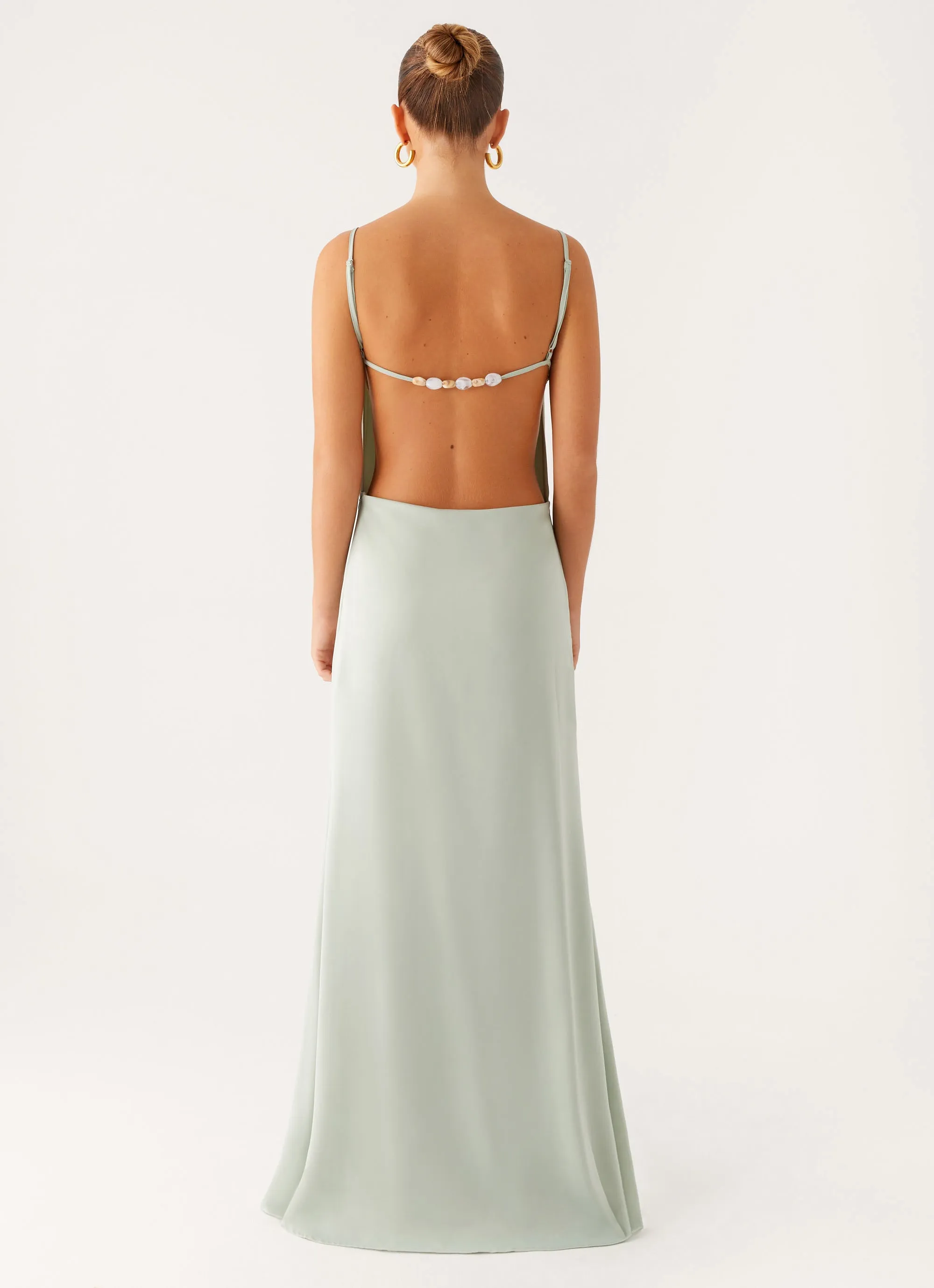Yves Maxi Dress - Mint Versatile Edge