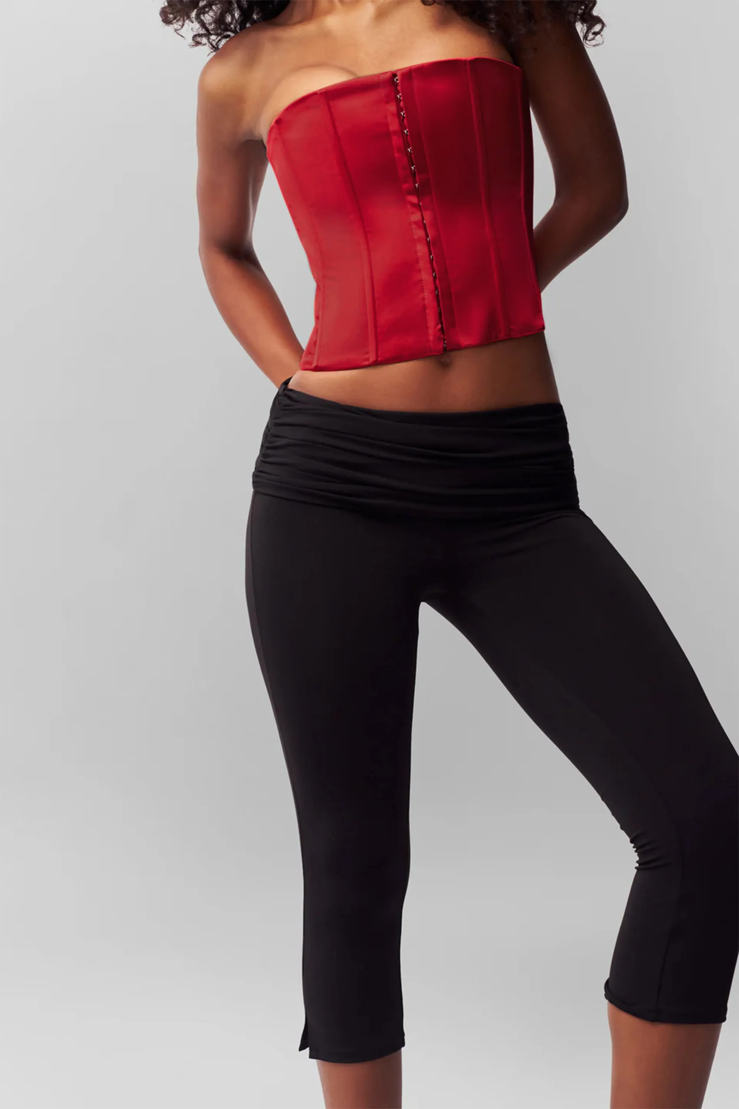 Satin Corset QuickRelease Bohemian style