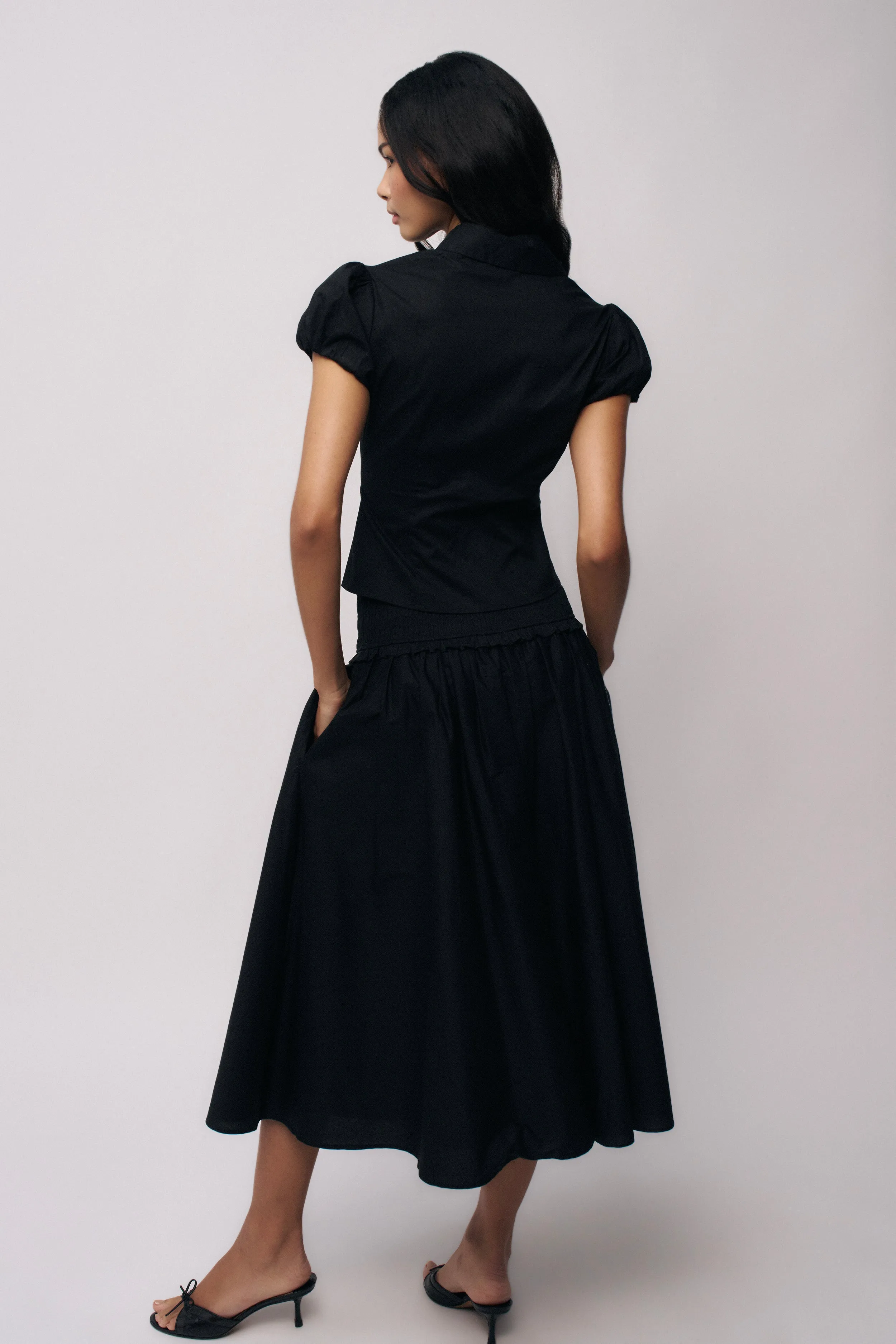 Breathable Lining Minimalist Chic Fontana Skirt