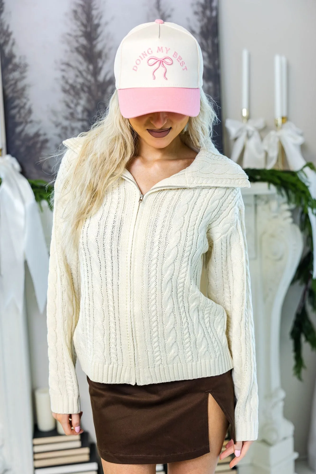 BuiltInLayer Bold Patterns Sierra Zip Sweater